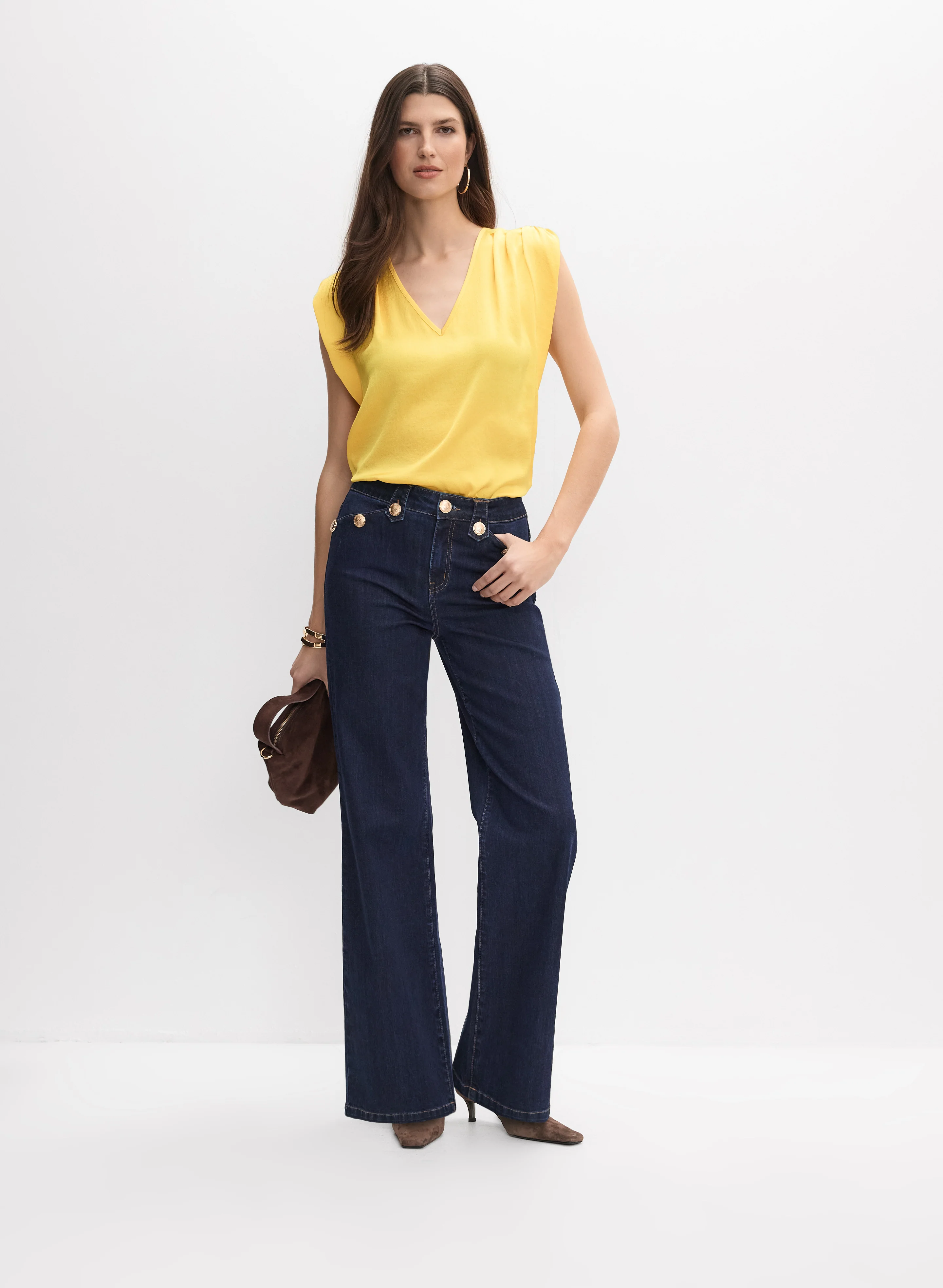 Joseph Ribkoff - Satin Blouse - Image 3