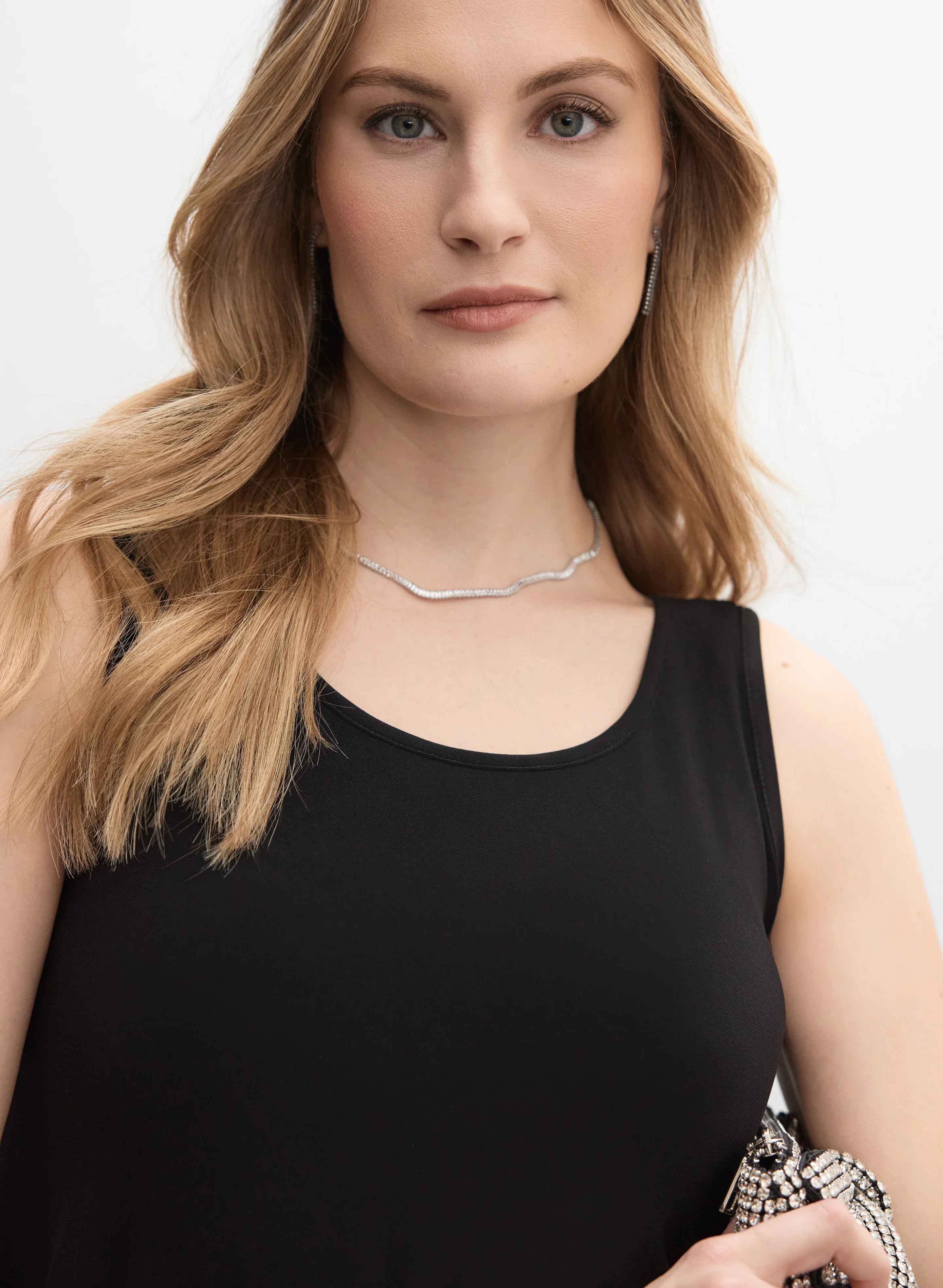 Joseph Ribkoff - Scoop Neck Tunic - Image 2