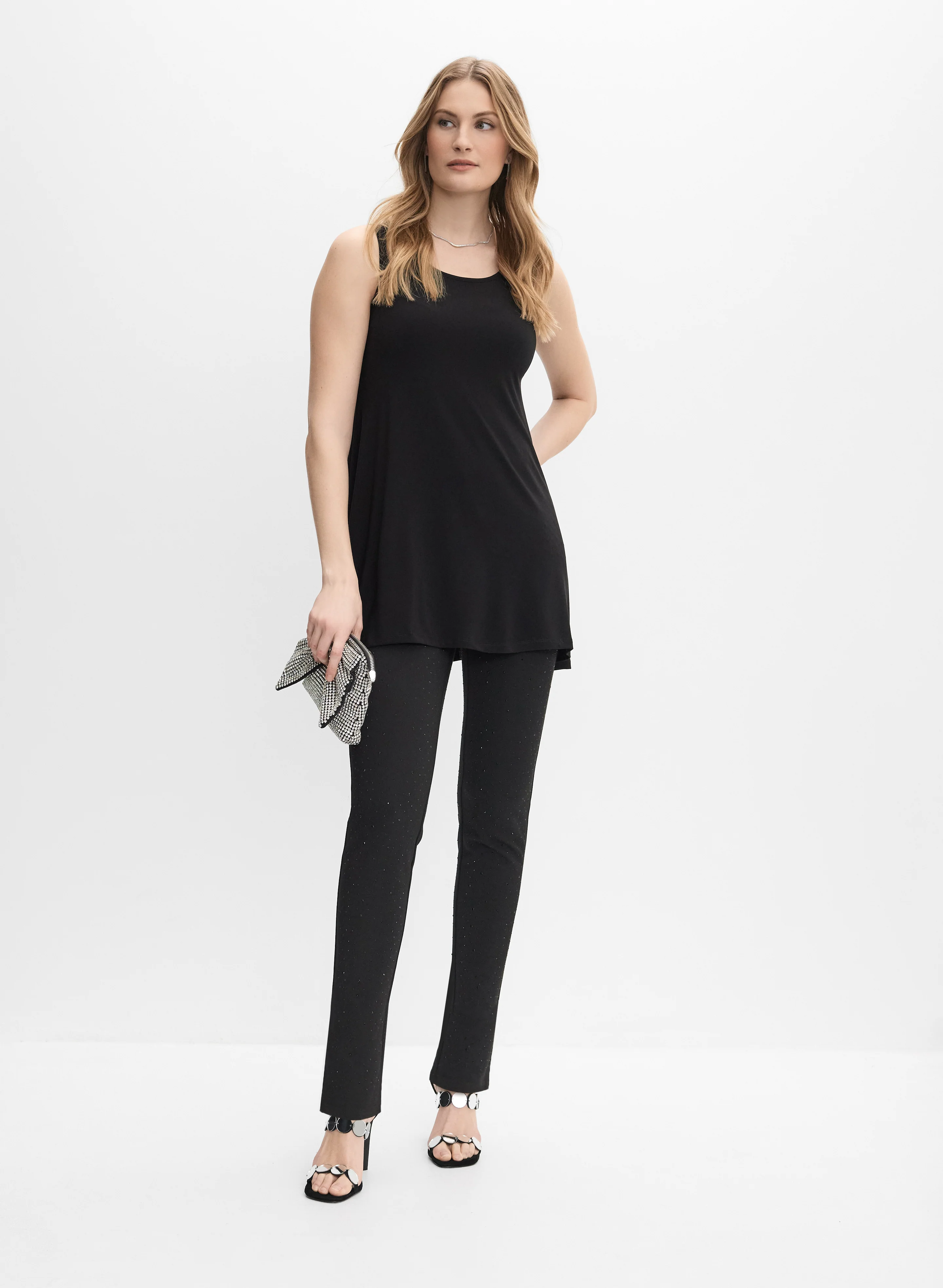 Joseph Ribkoff - Scoop Neck Tunic - Image 3