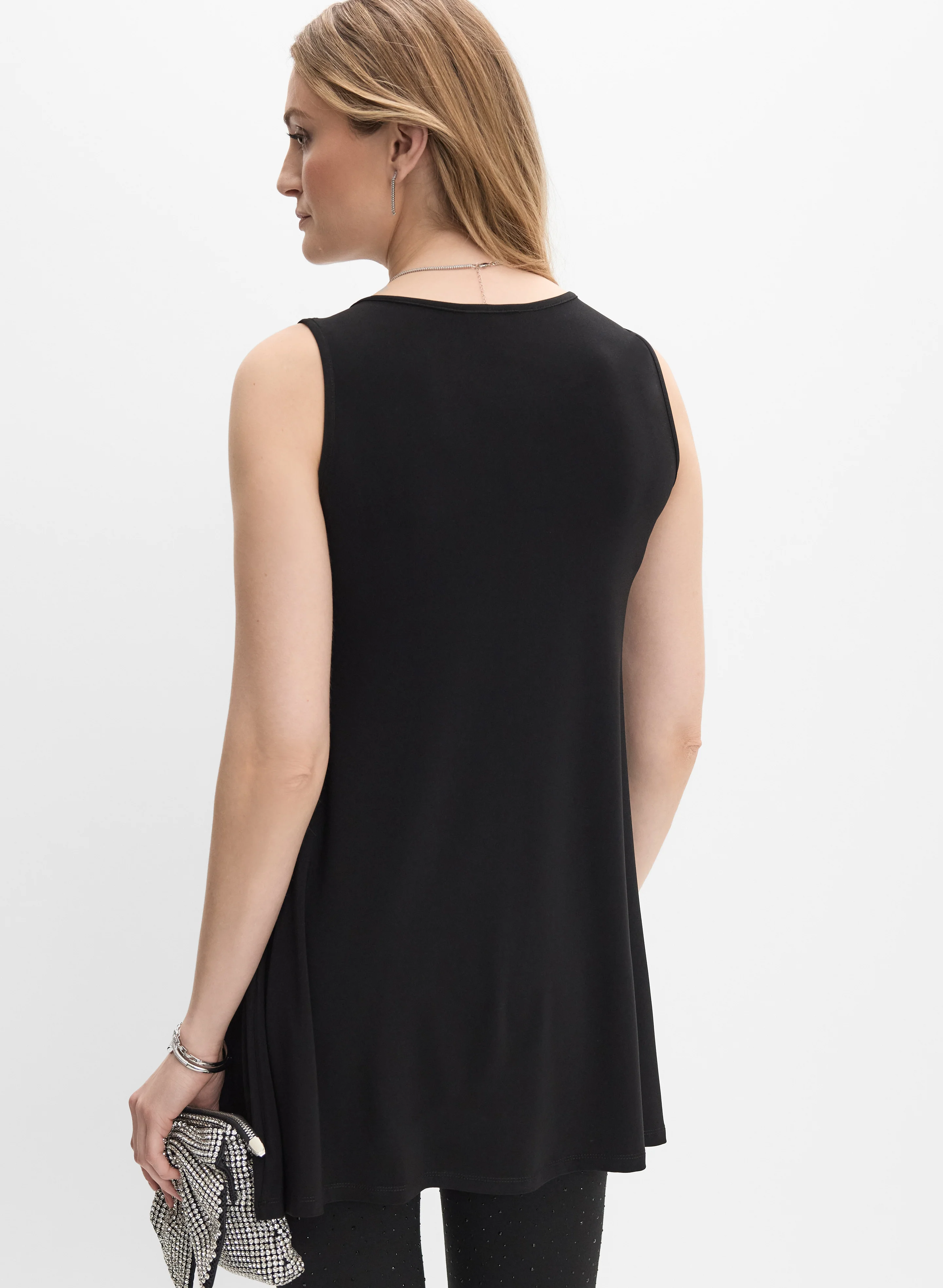 Joseph Ribkoff - Scoop Neck Tunic - Image 4