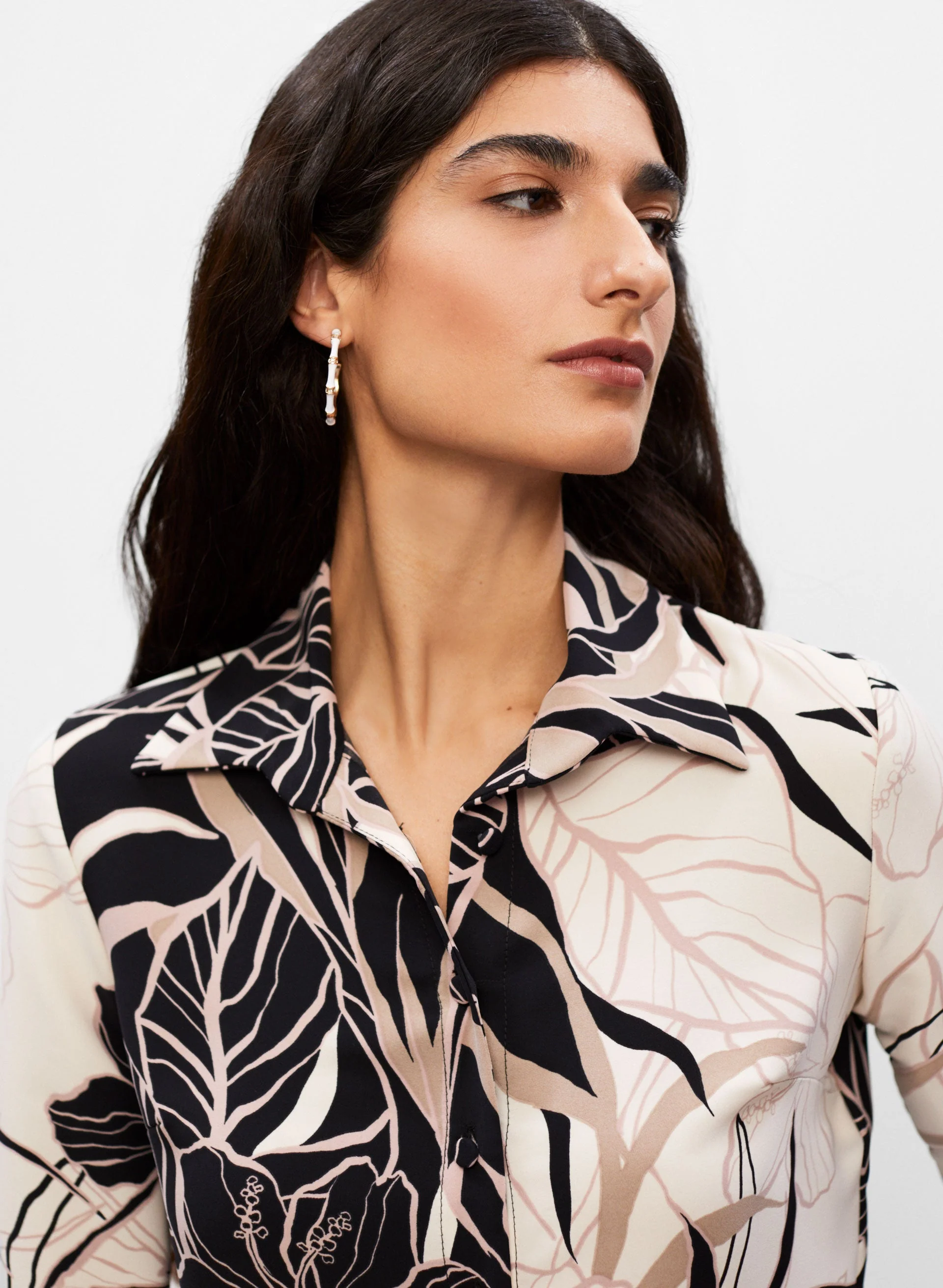 Joseph Ribkoff - Tropical Print Blouse - Image 2