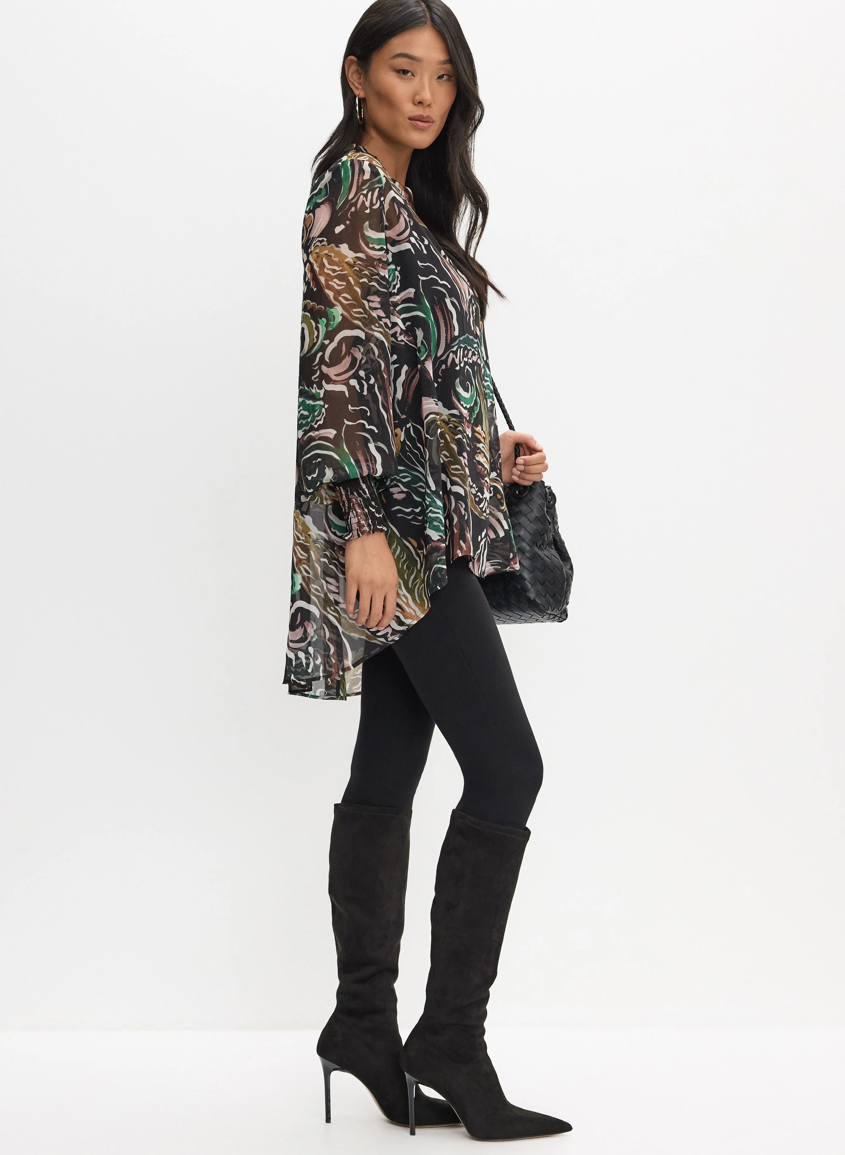 Kayla Elastic Waist Leggings - Image 5