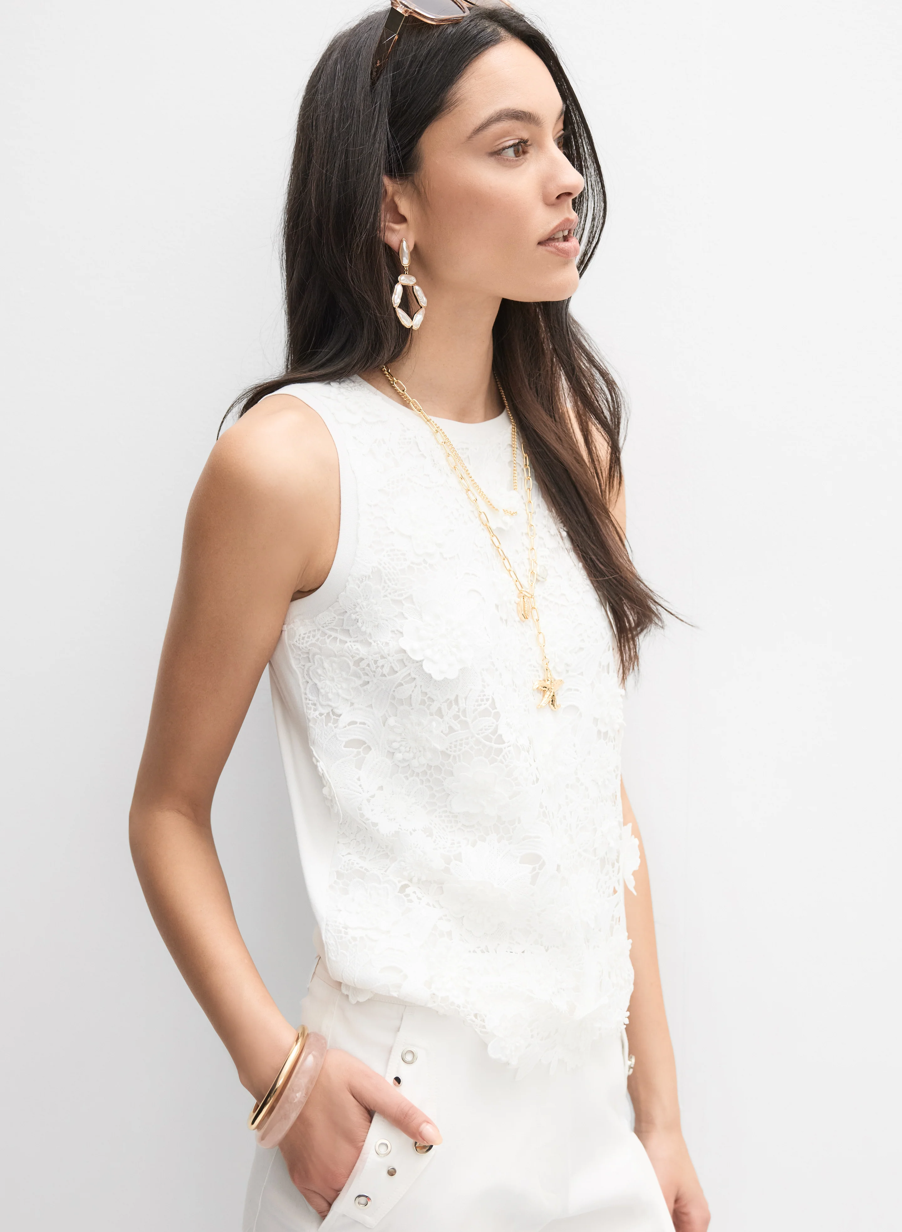 Lace Front Top - Image 5