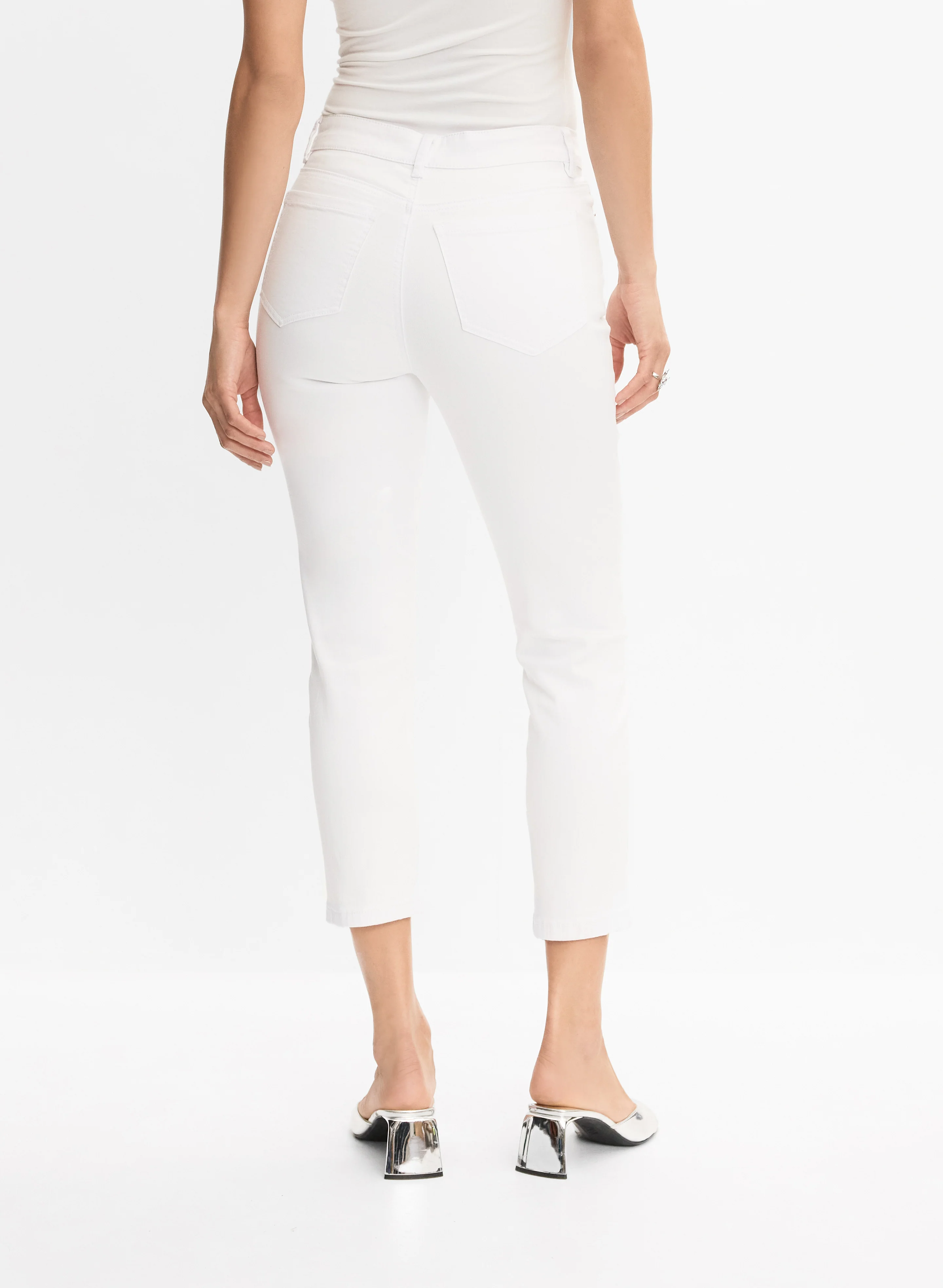 Lace Insert Capris - Image 4