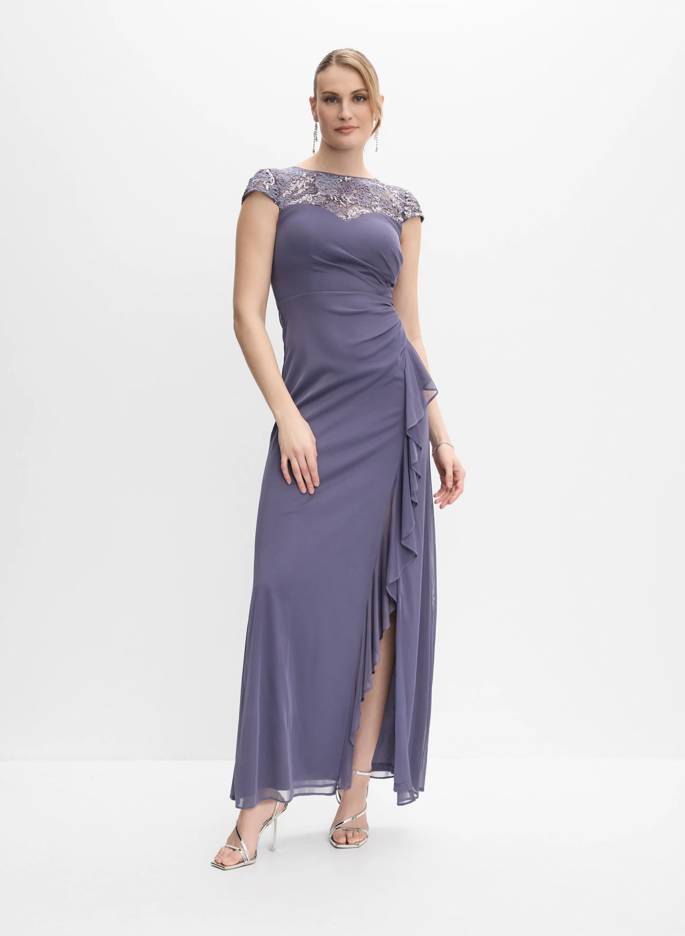 Lace Yoke Dress