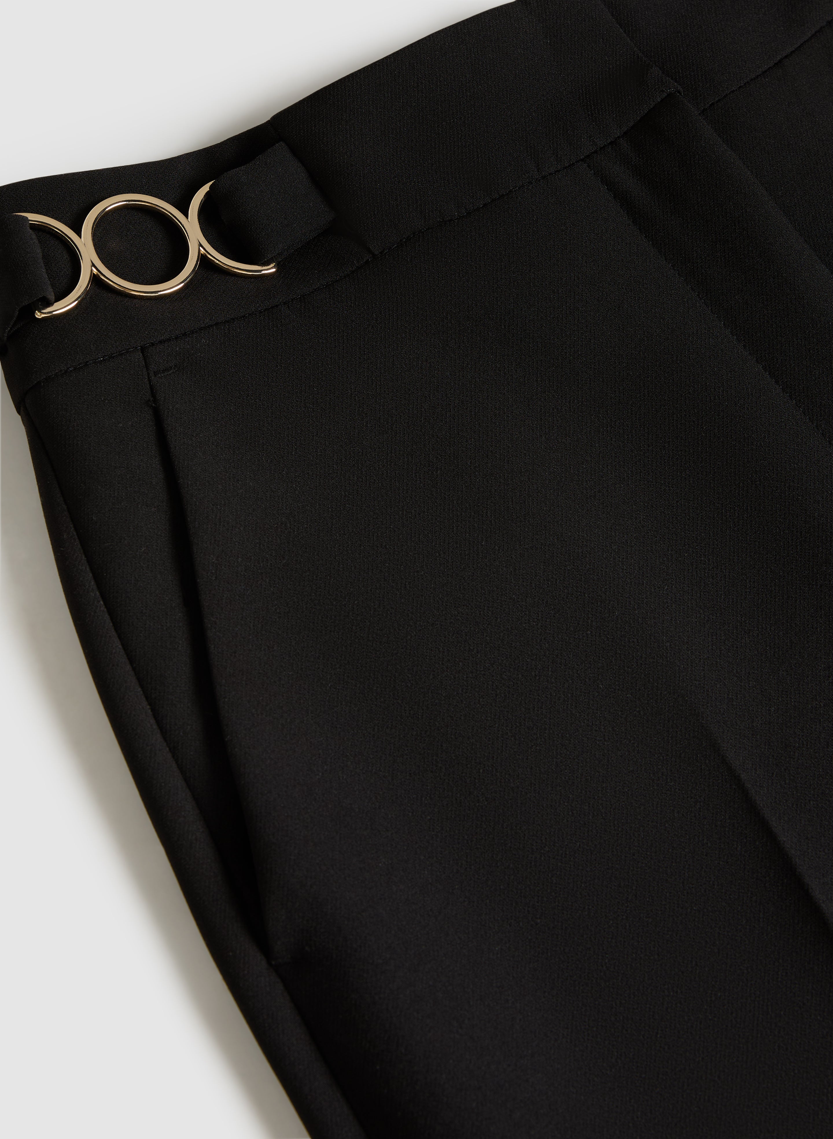 Lauren Ring Insert Straight-Leg Pants - Image 7
