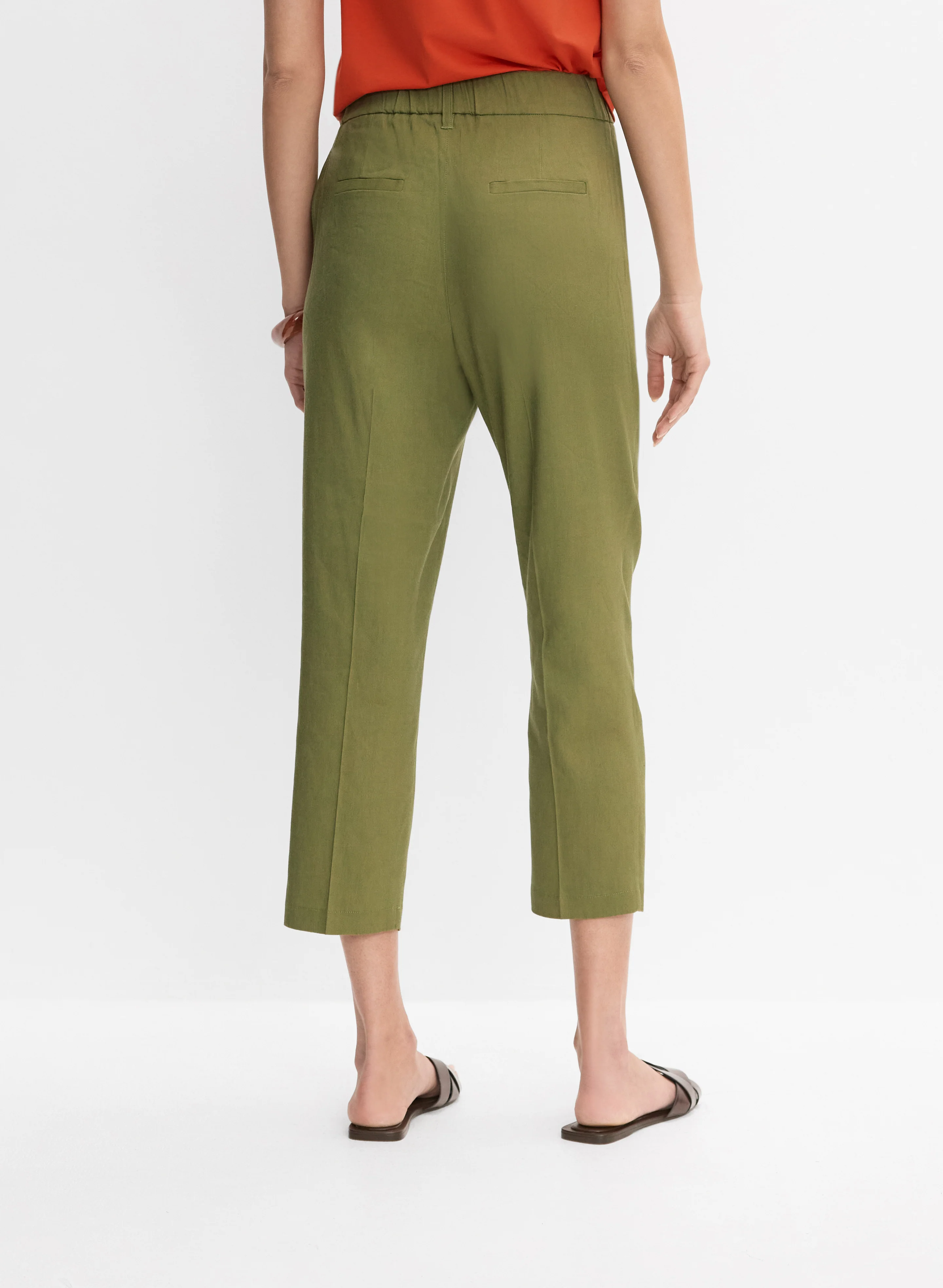 Linen-Blend Capris - Image 2