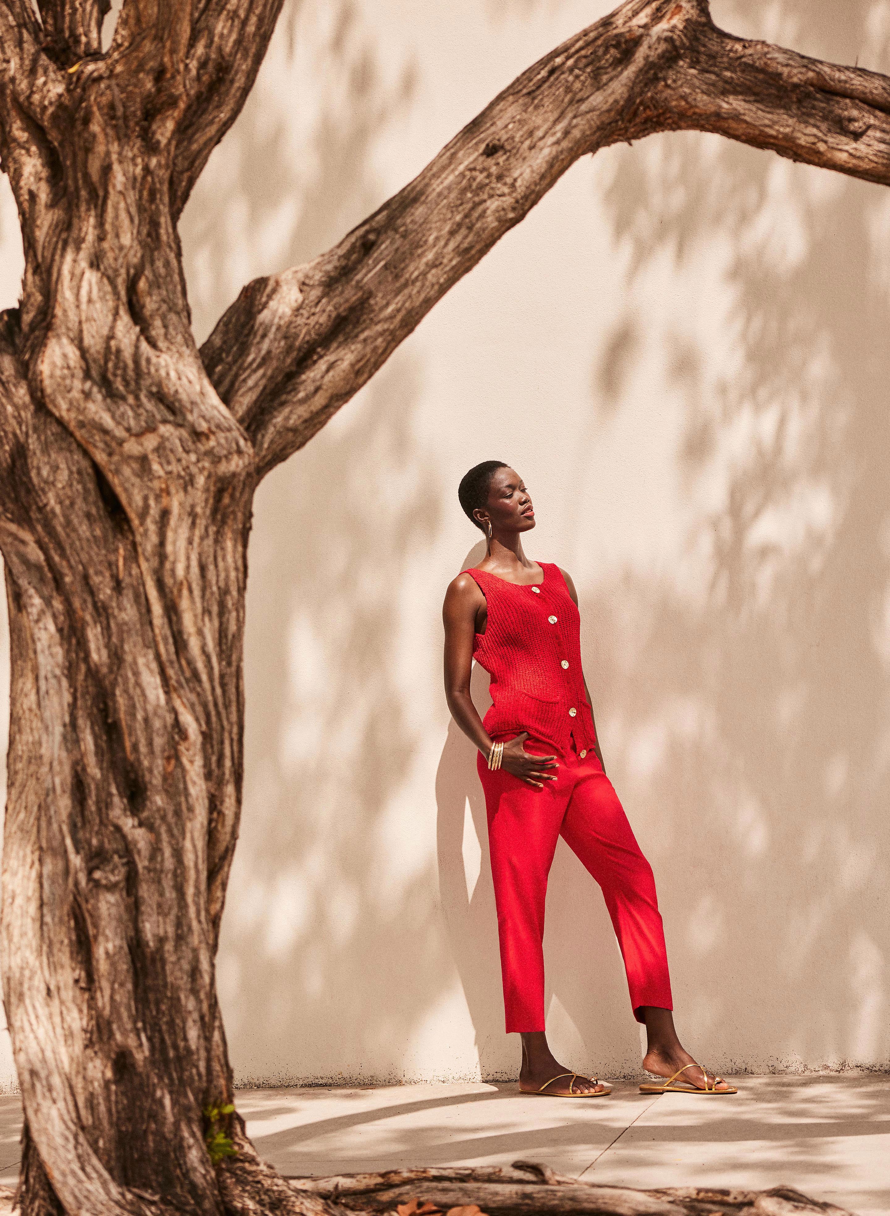Linen-Blend Capris - Image 3