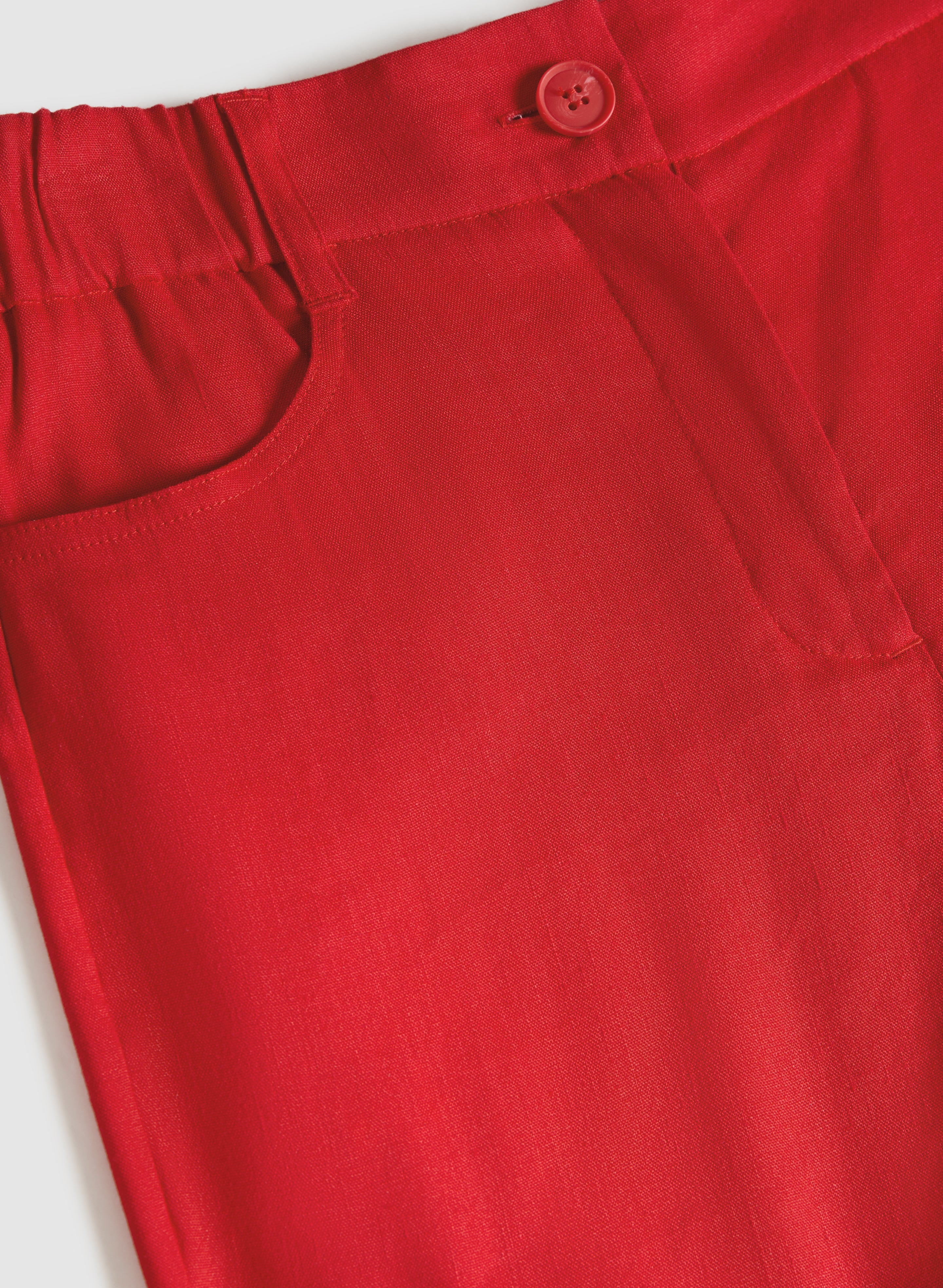 Linen-Blend Capris - Image 6
