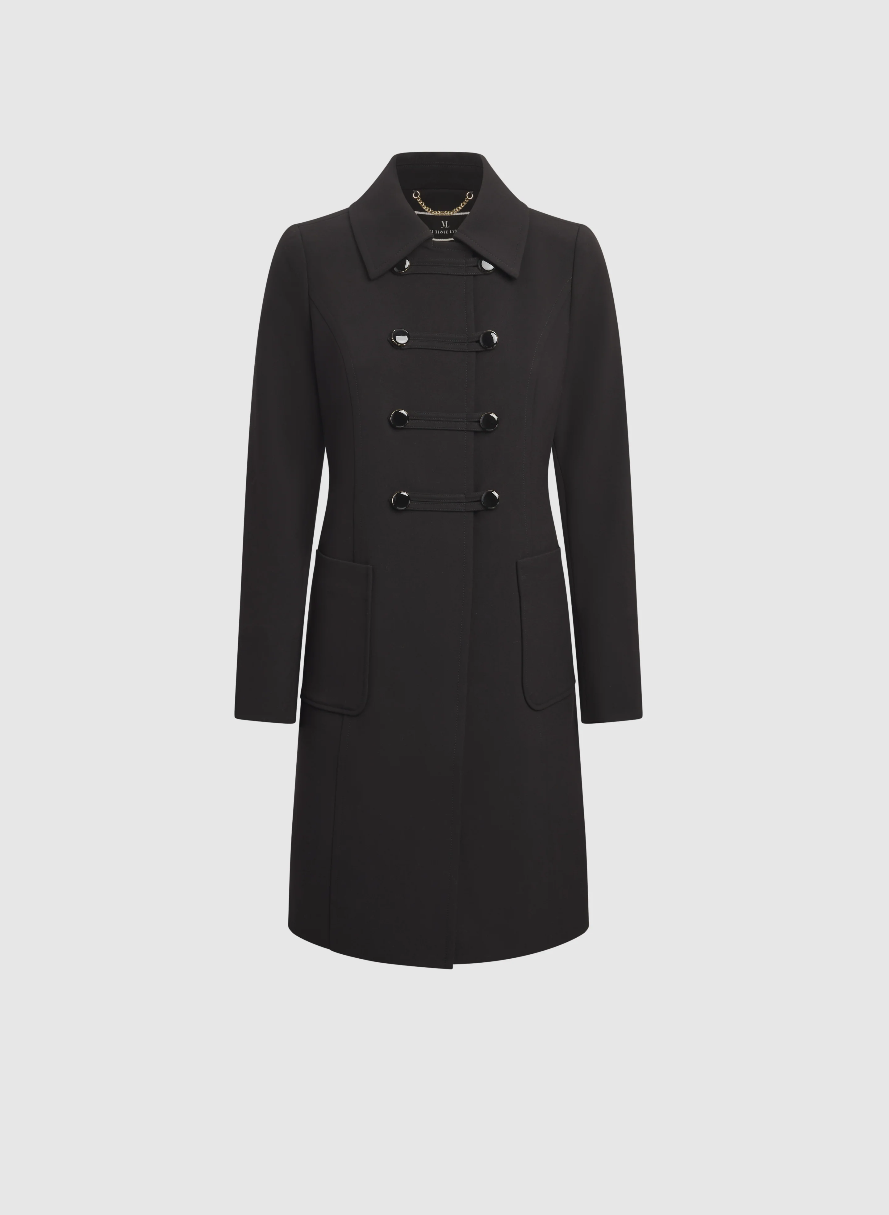Long Button-Down Coat - Image 5