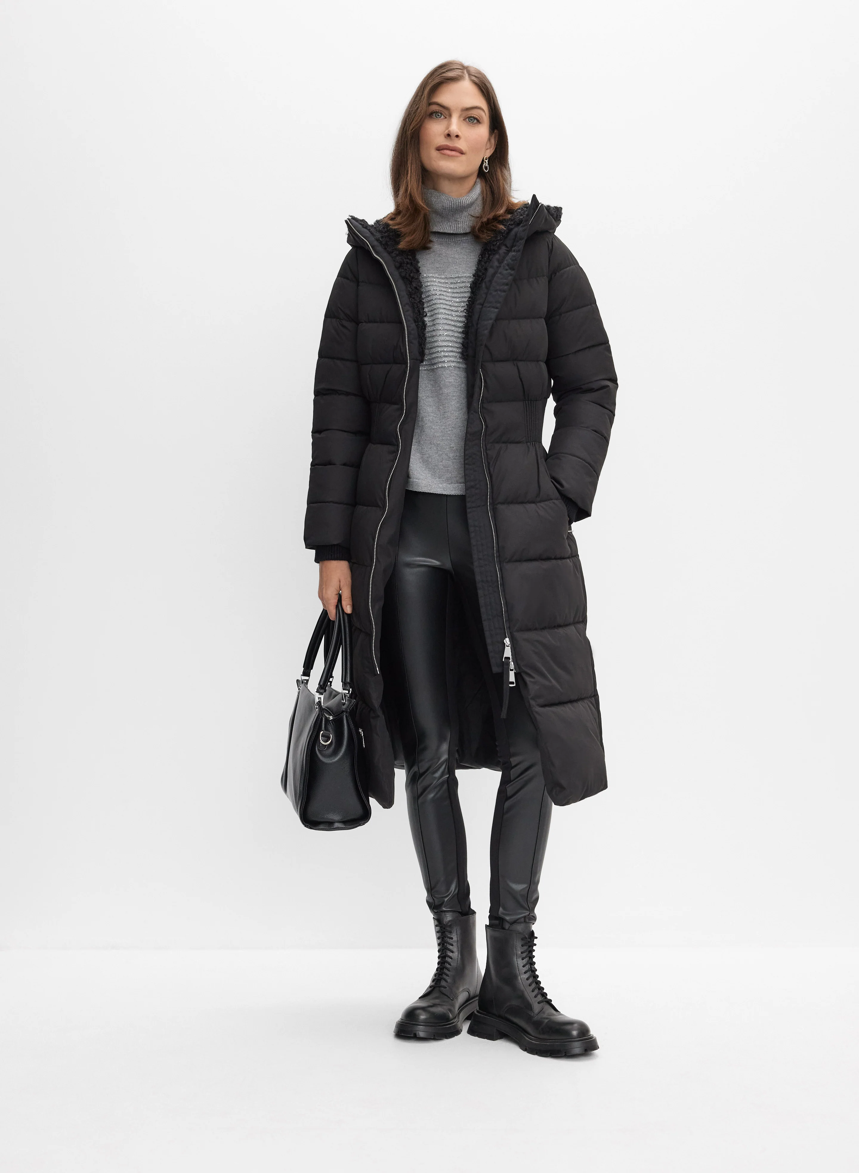 Long Puffer Coat - Image 3