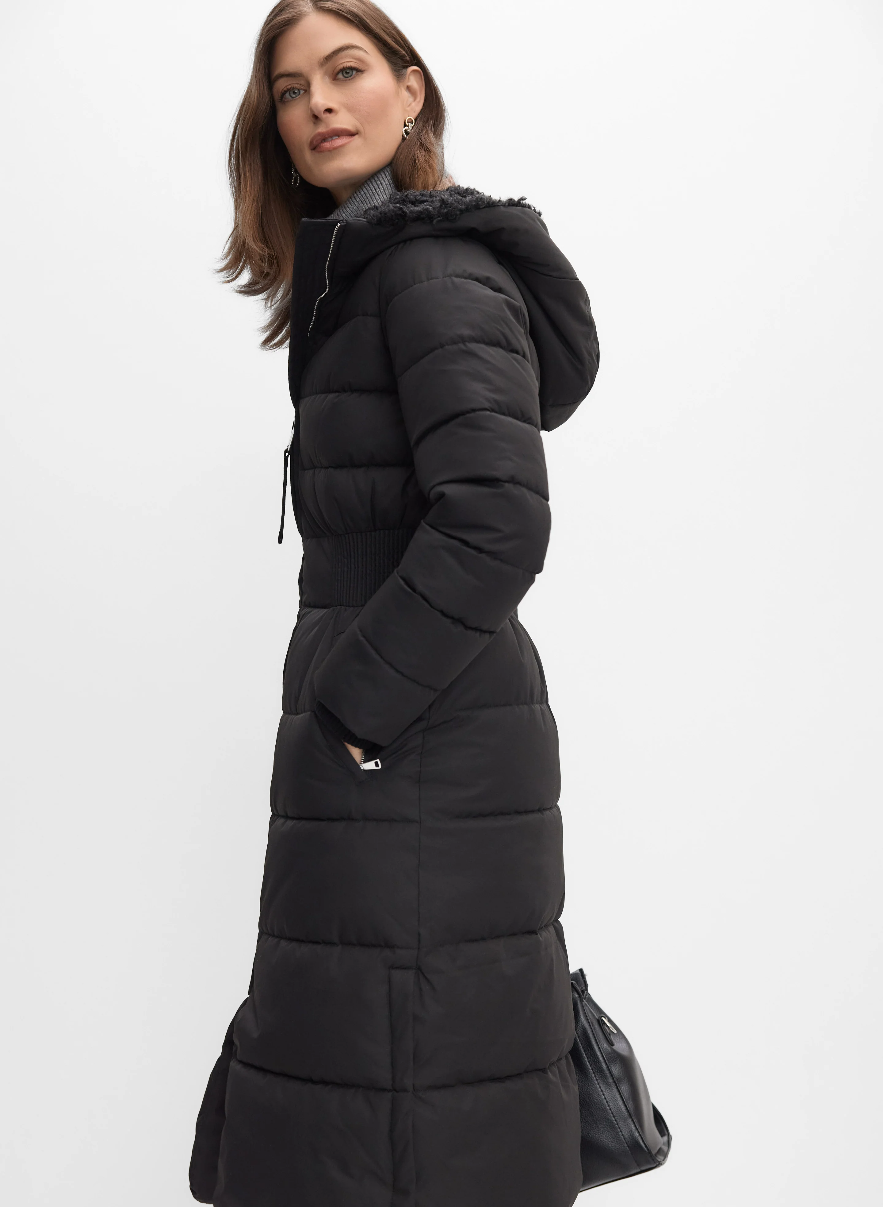 Long Puffer Coat - Image 5