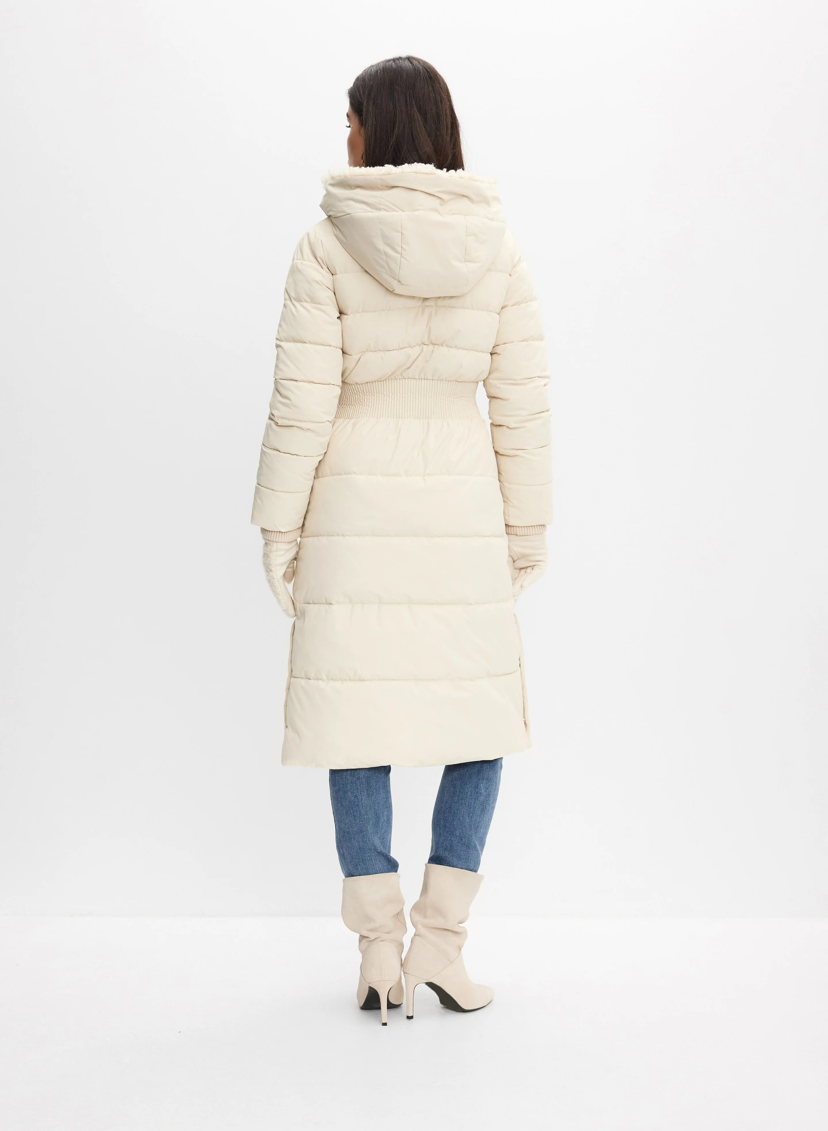 Long Puffer Coat - Image 4