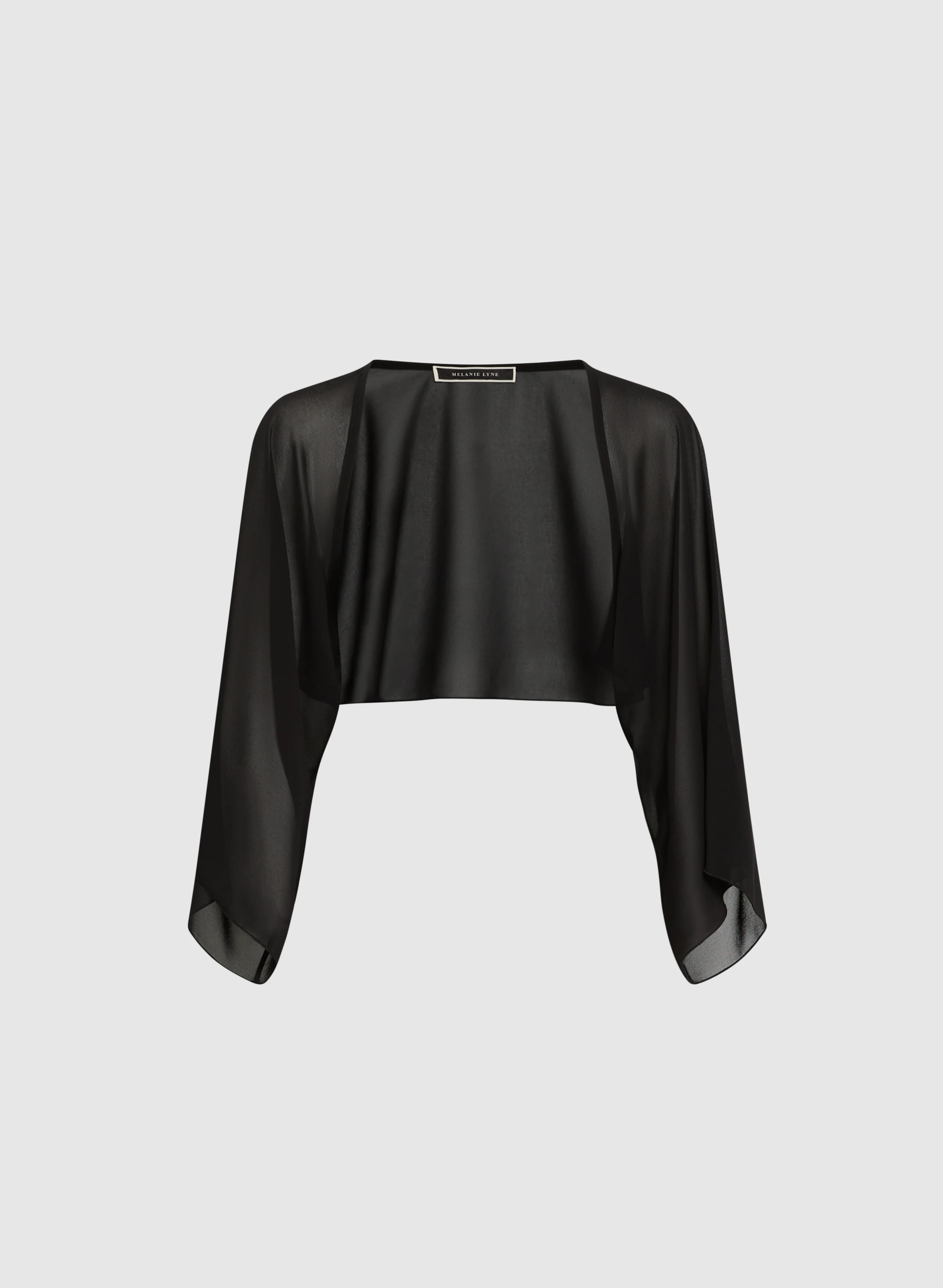 Long Sleeve Chiffon Bolero - Image 6