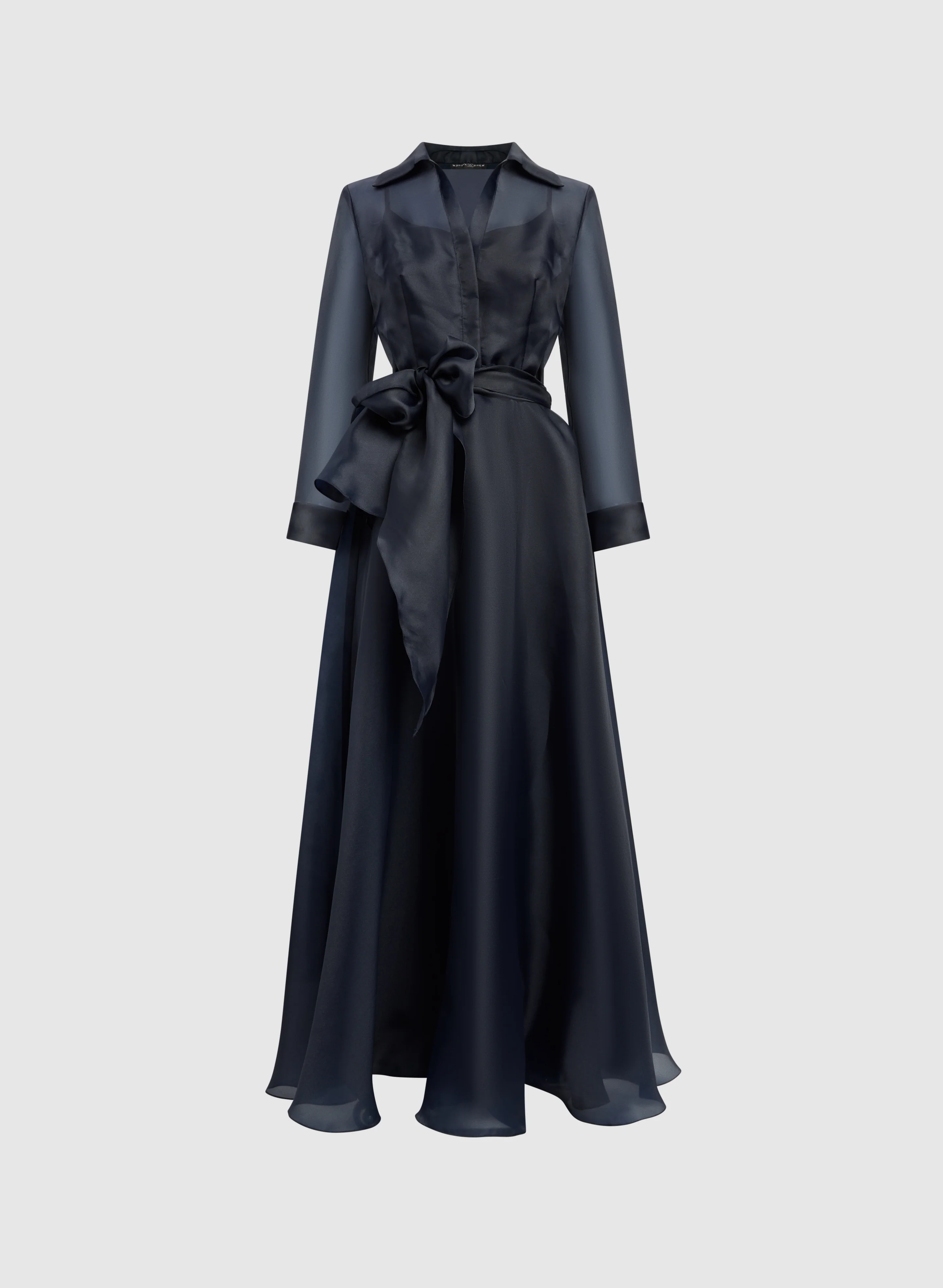 Long Sleeve Organza Dress - Image 5
