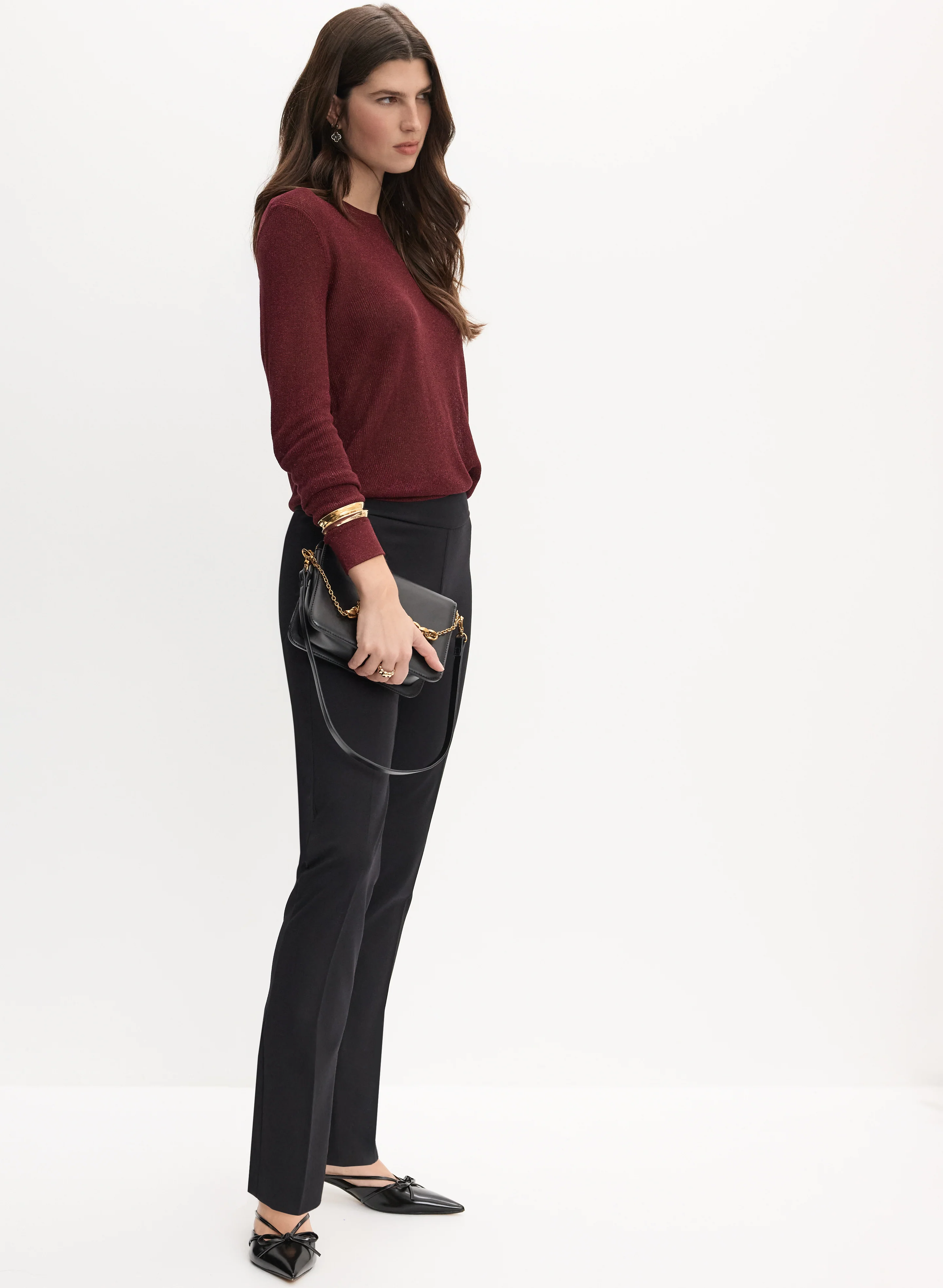 Madison Pull-On Straight-Leg Pants - Image 5