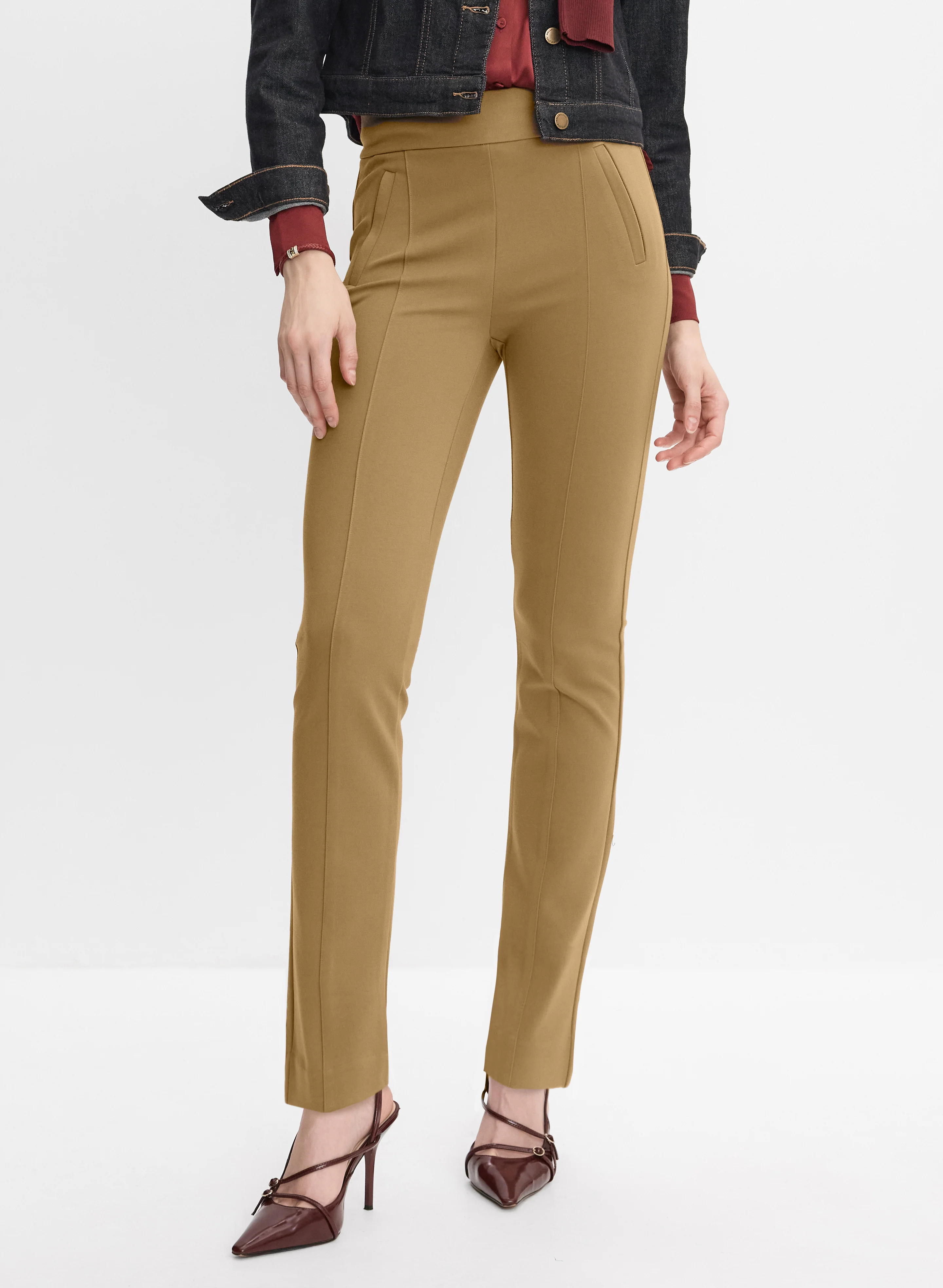 Madison Slim-Leg Pants