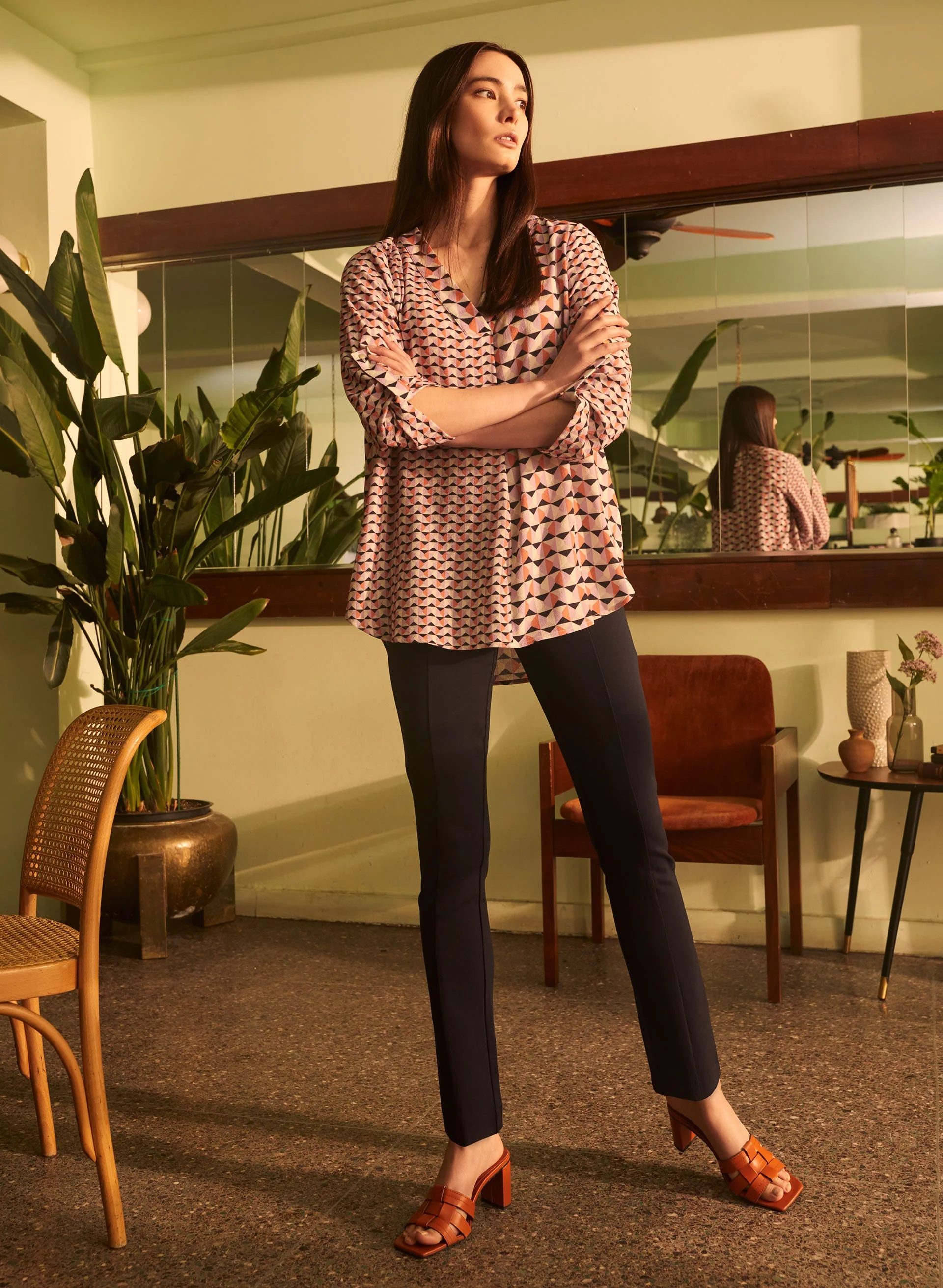 Madison Slim Leg Pants - Image 2