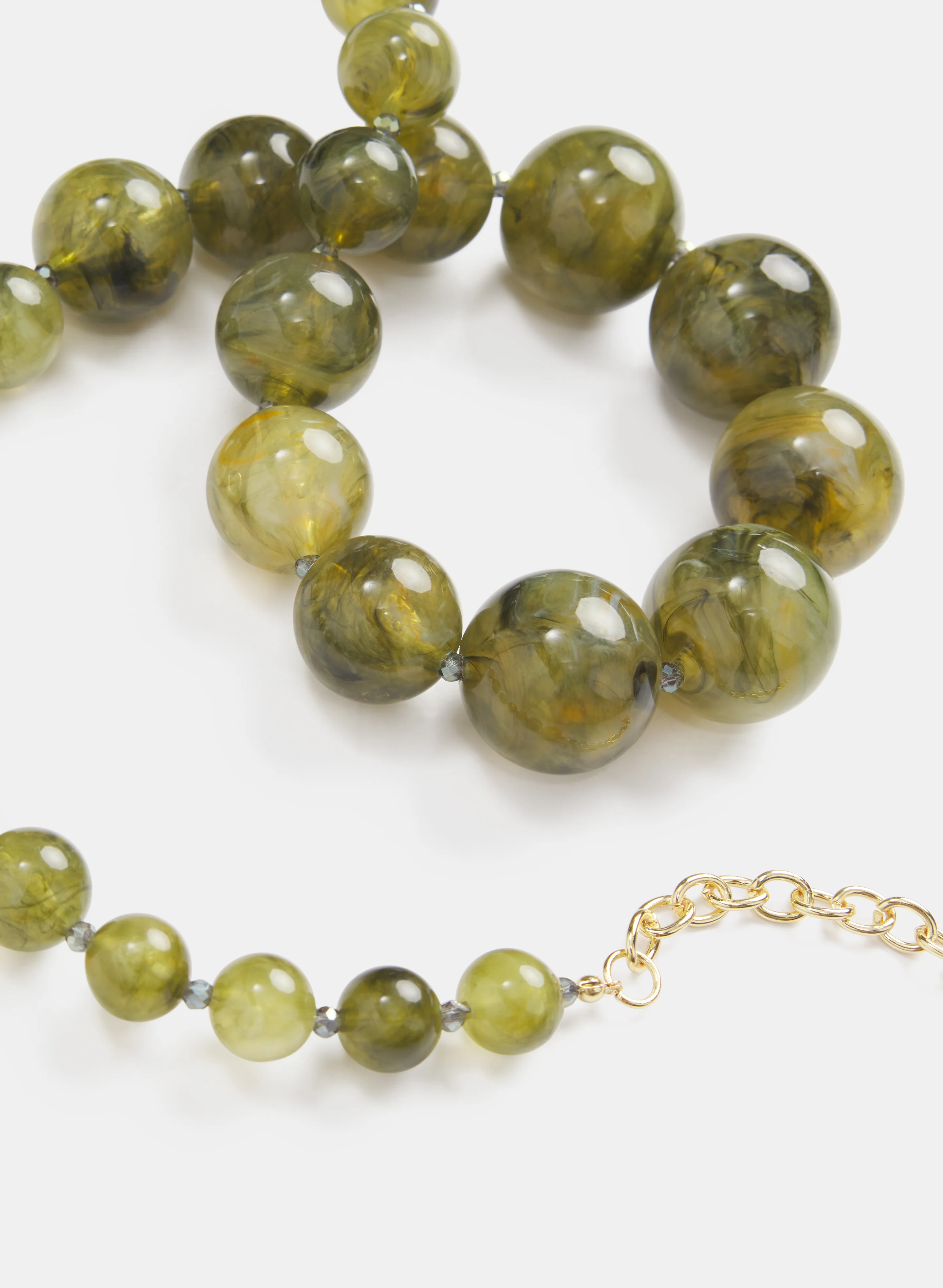 Marble Bead Necklace - Image 2