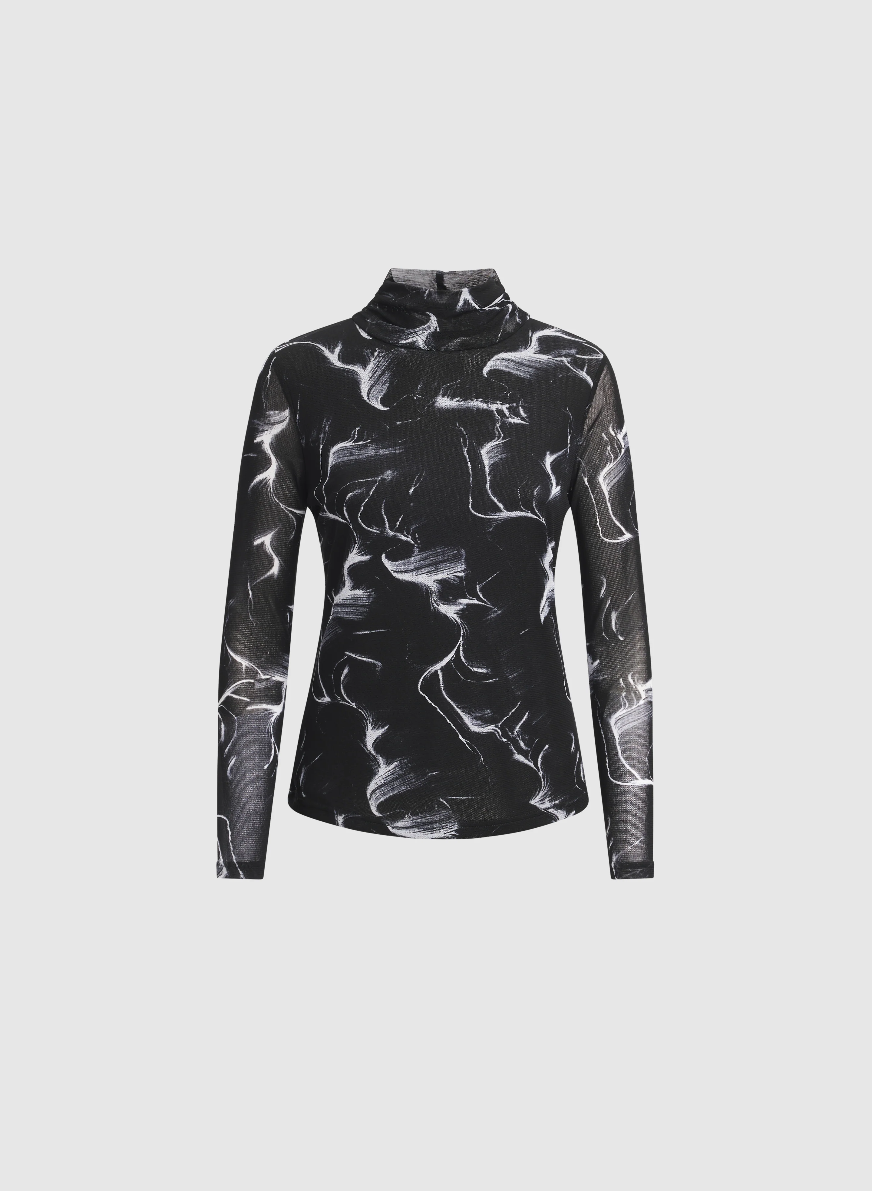 Marble Print Top - Image 6