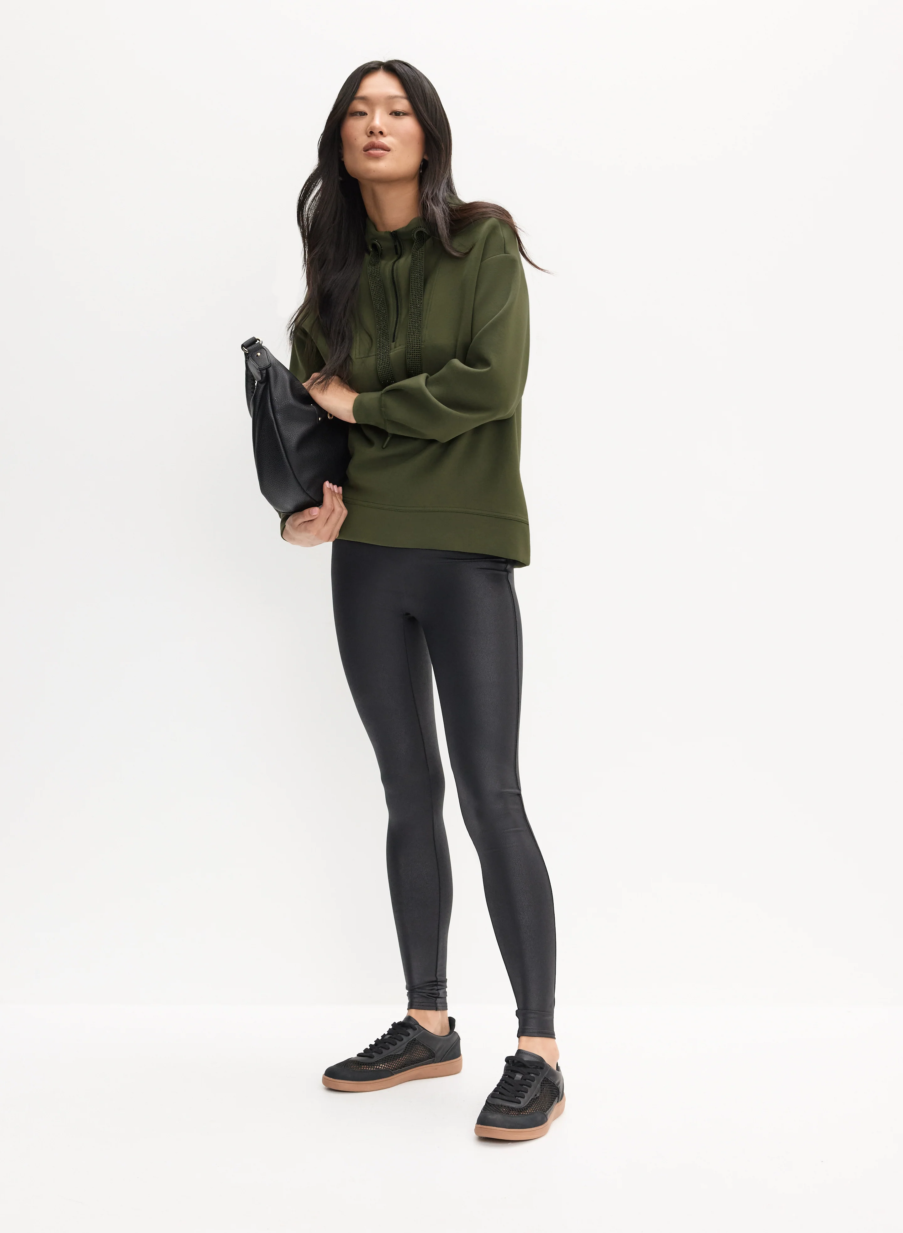 Matte High-Rise Leggings - Image 3