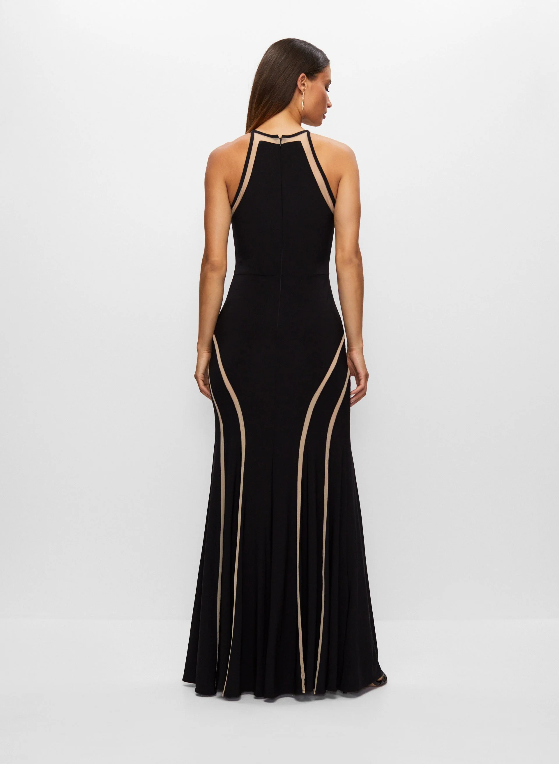 Mesh Illusion Dress - Image 4