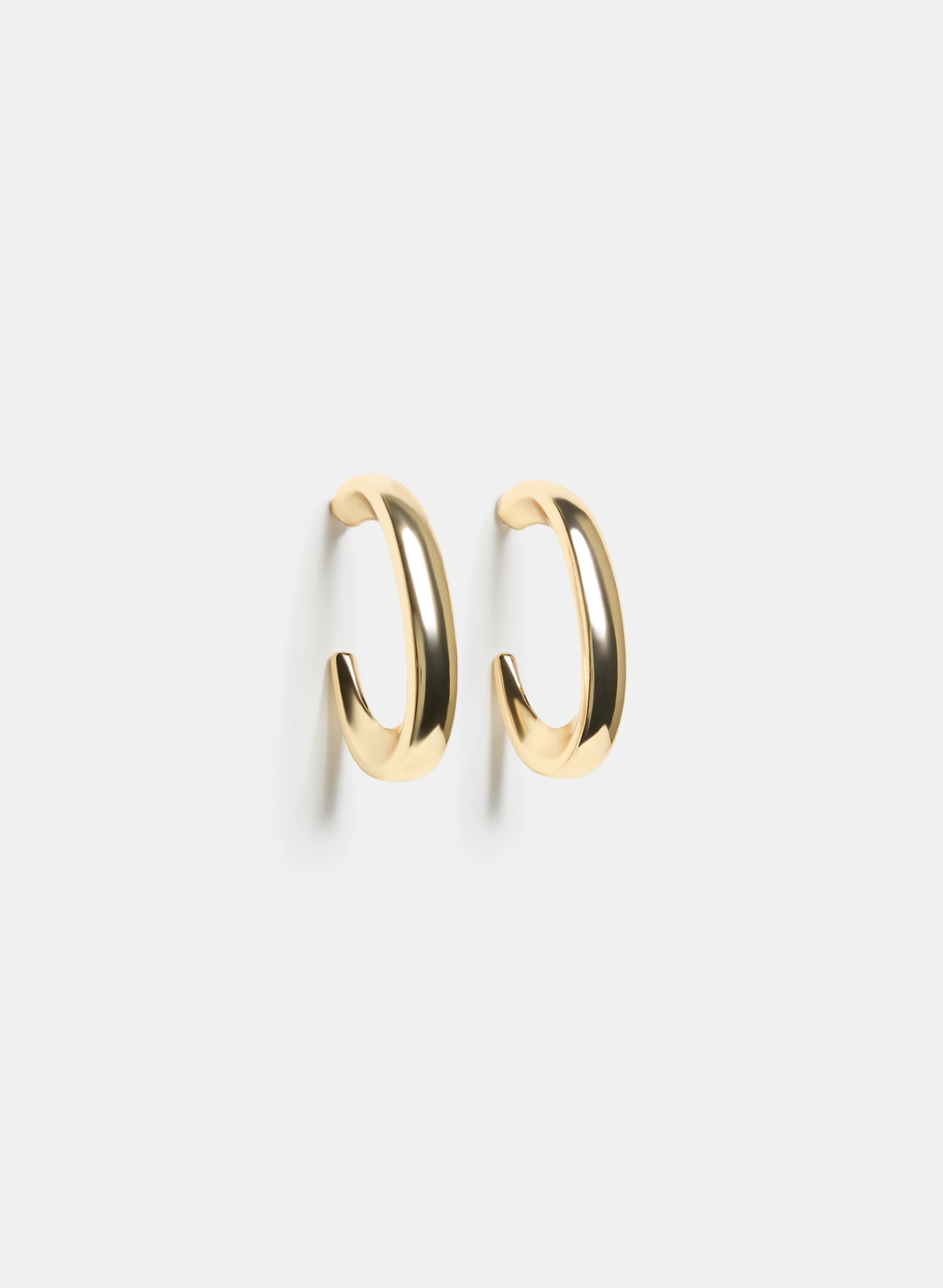 Metal Hoop Earrings - Image 4