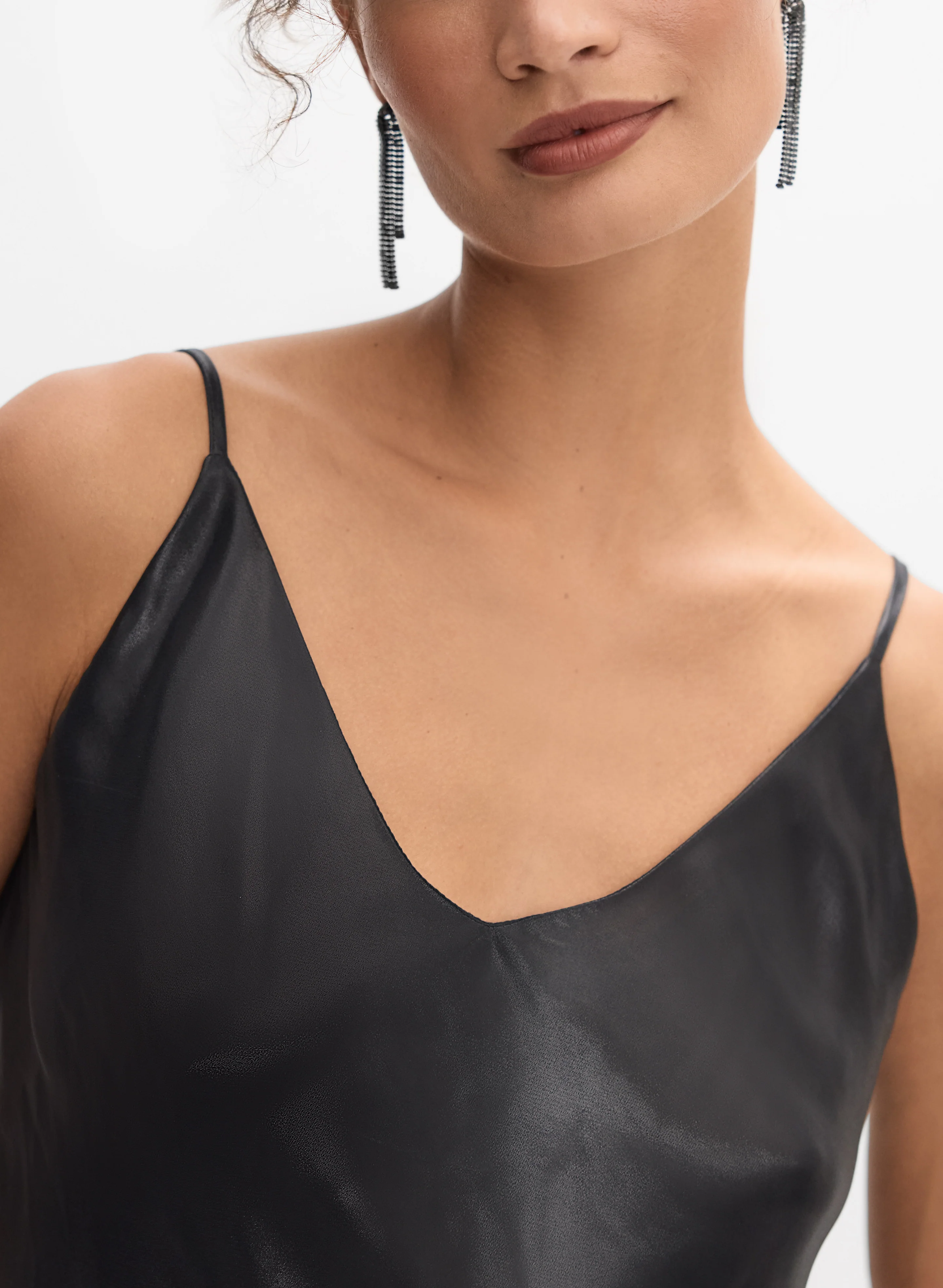 Metallic Lamé Tank Top - Image 2