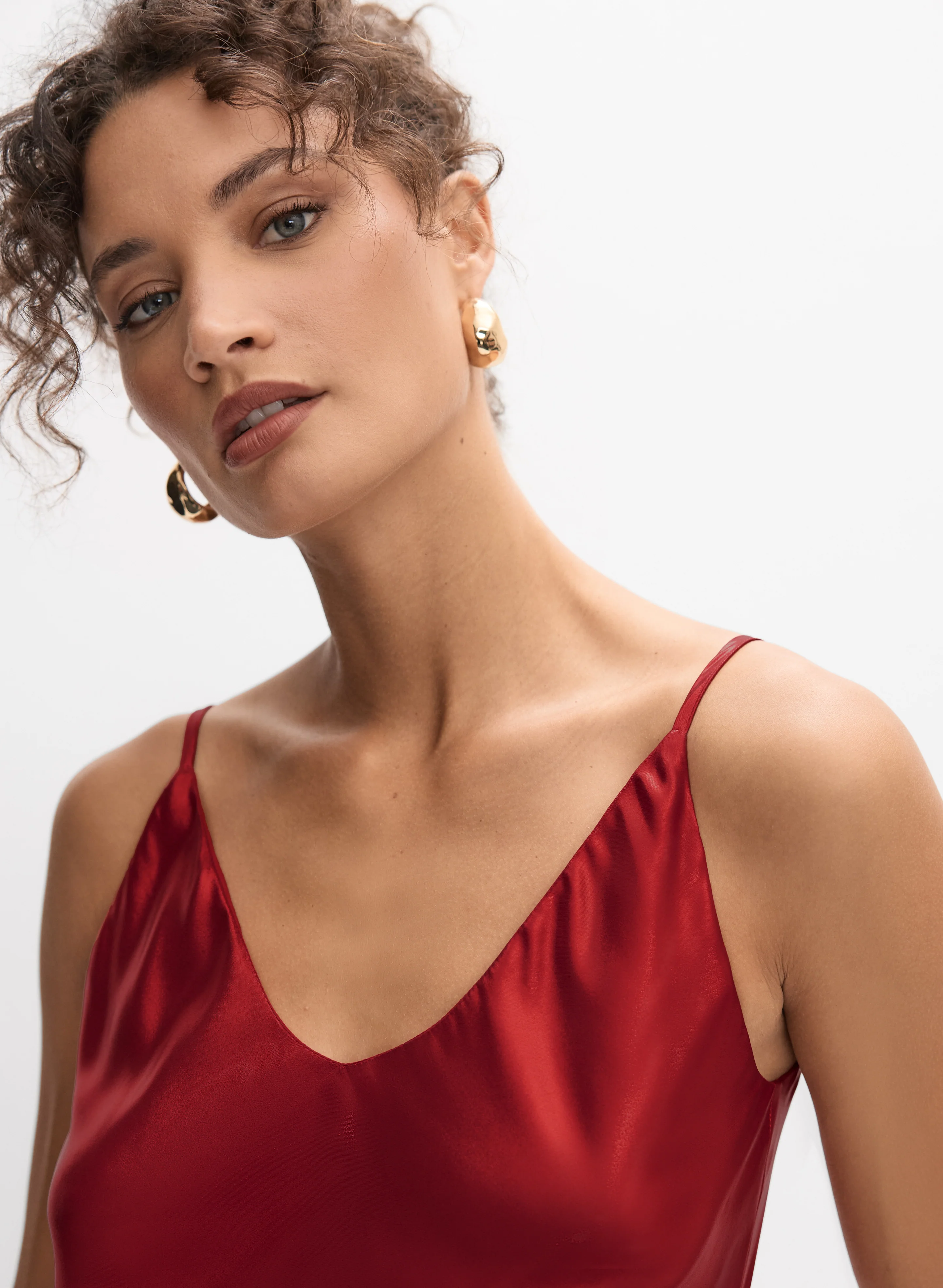 Metallic Lamé Tank Top - Image 3