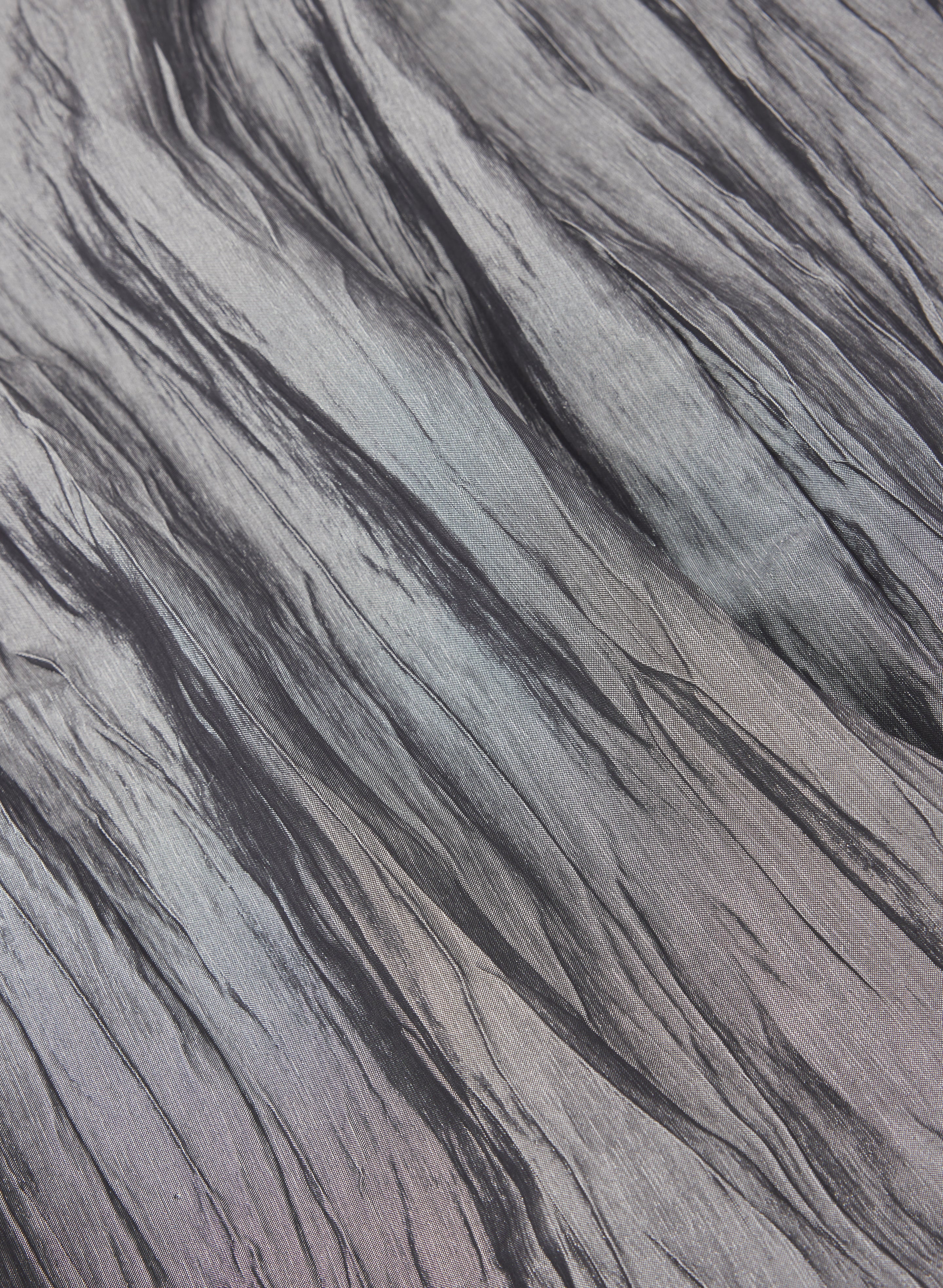 Metallic Stretch Taffeta Dress - Image 6