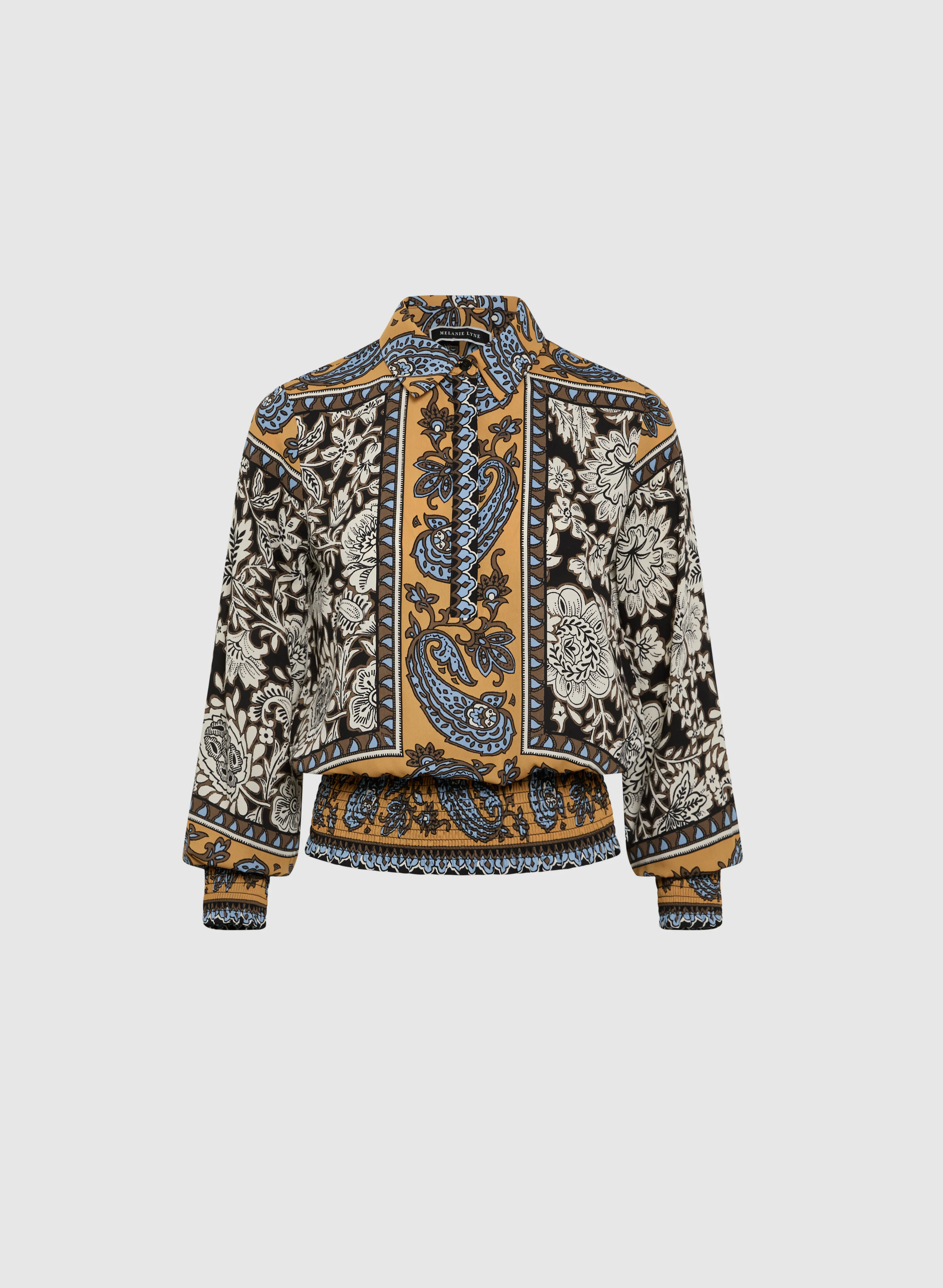 Mixed Paisley Blouse - Image 6