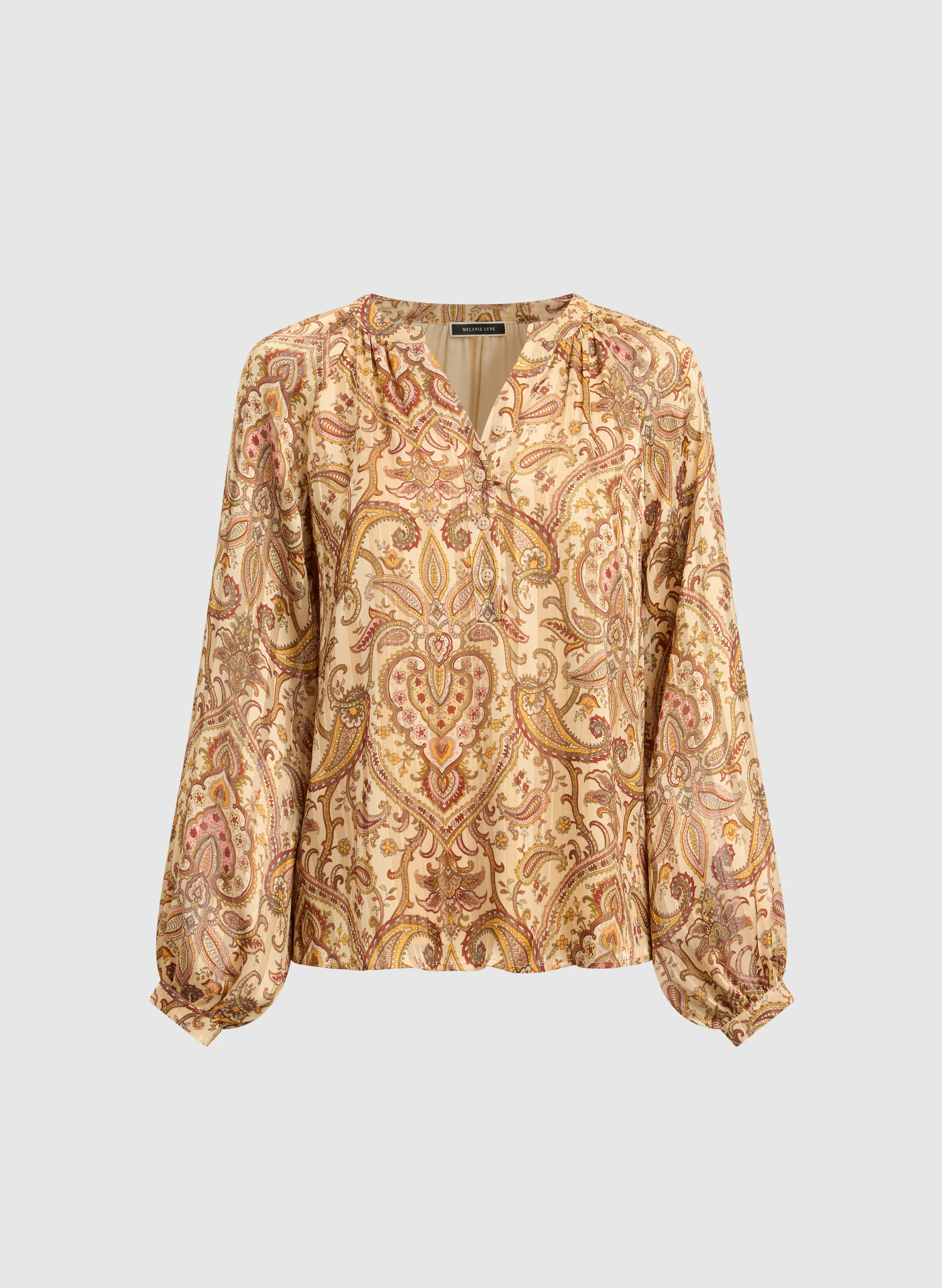 Mixed Paisley Blouse - Image 6