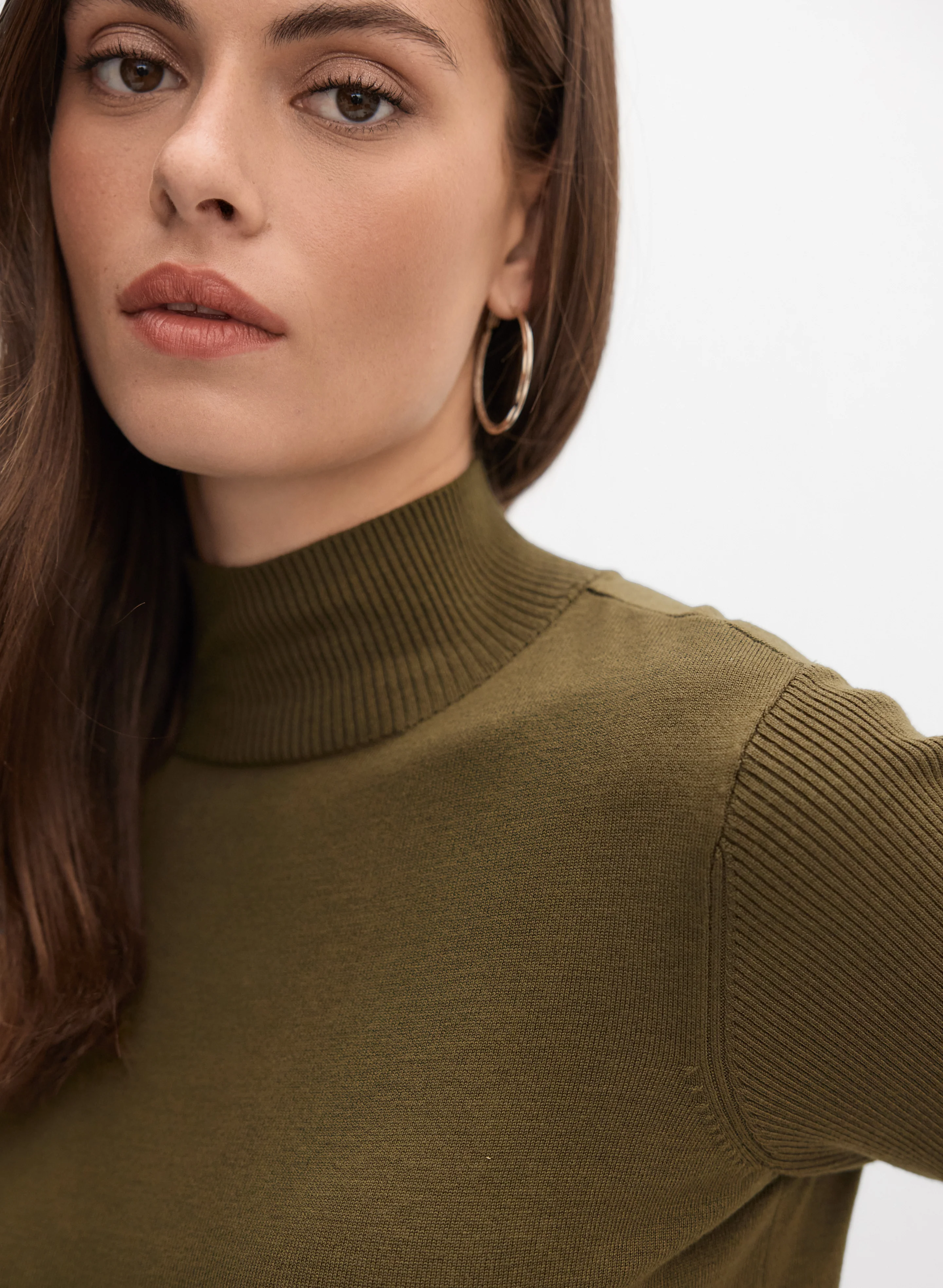 Mock Neck Sweater - Image 2