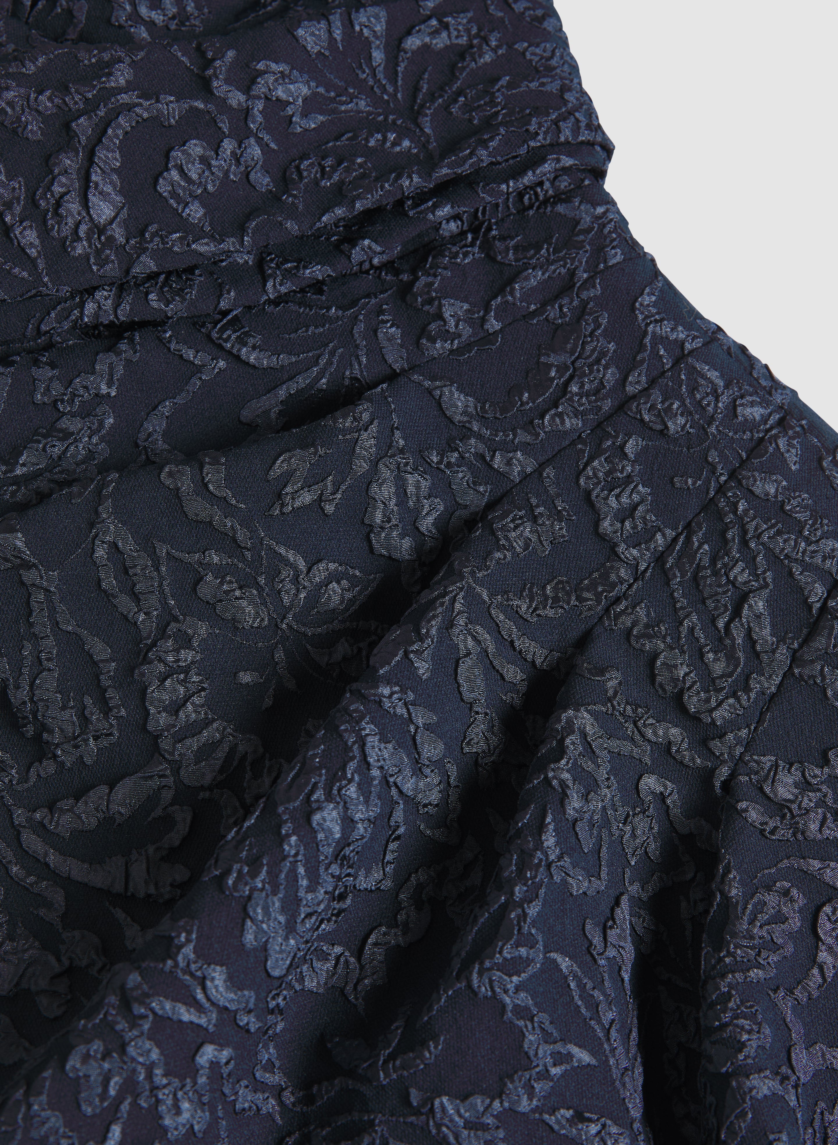 Off-The-Shoulder Jacquard Dress - Image 7