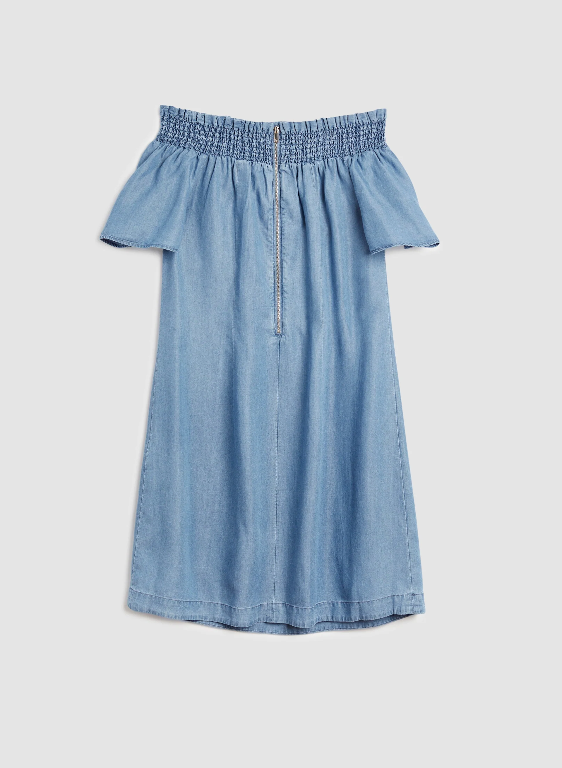 Off-the-Shoulder Tencel Dress - Image 6