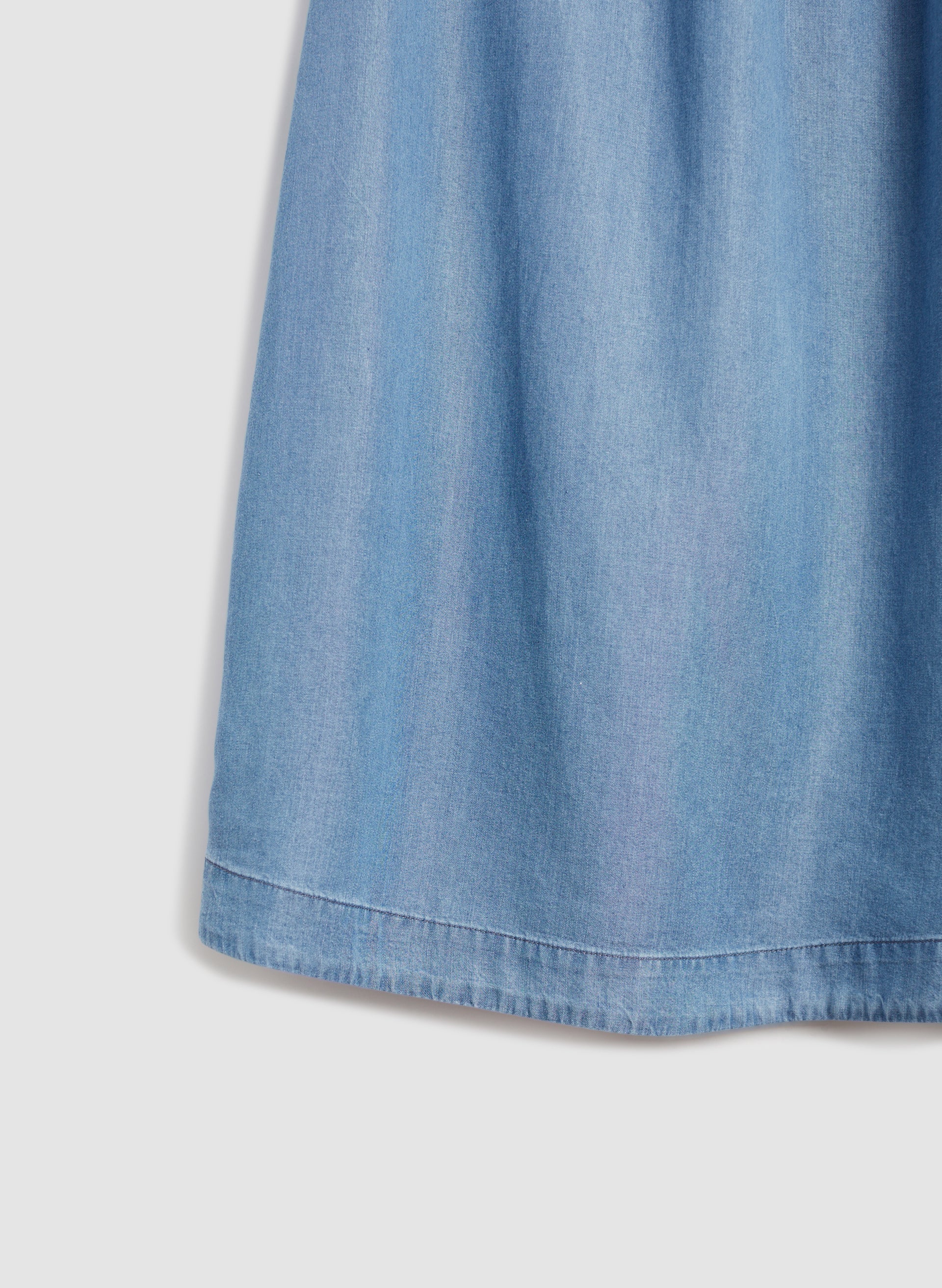 Off-the-Shoulder Tencel Dress - Image 7