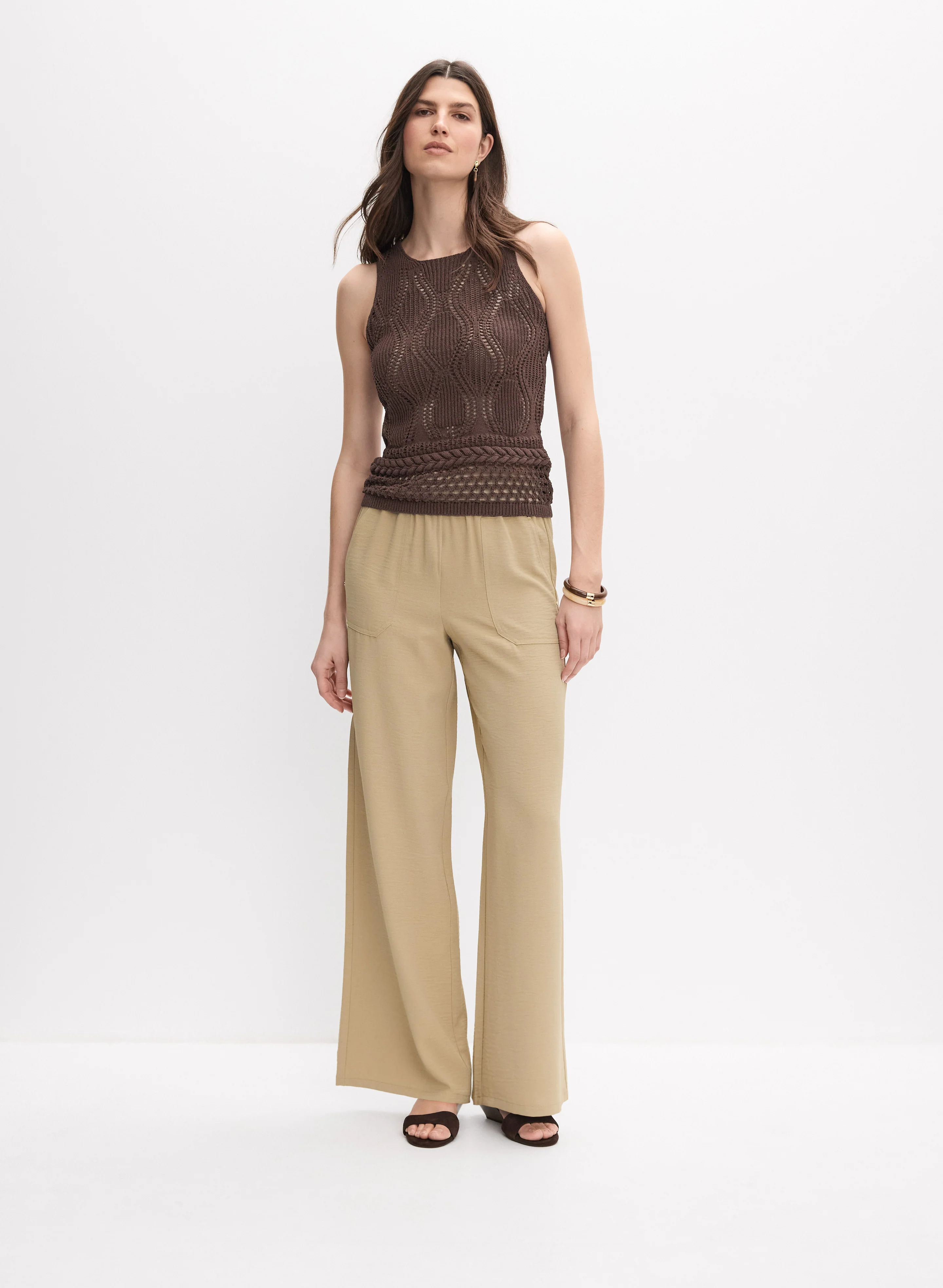 Open Knit Tank - Image 3