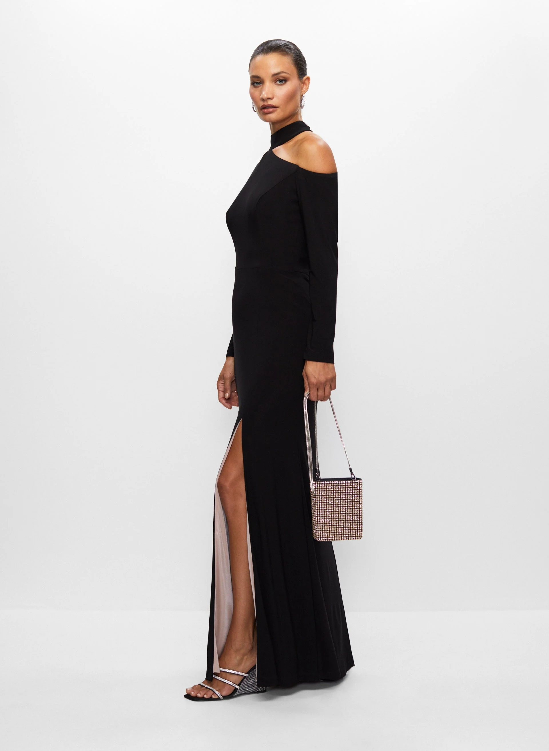 Open Shoulder Dress - Image 3
