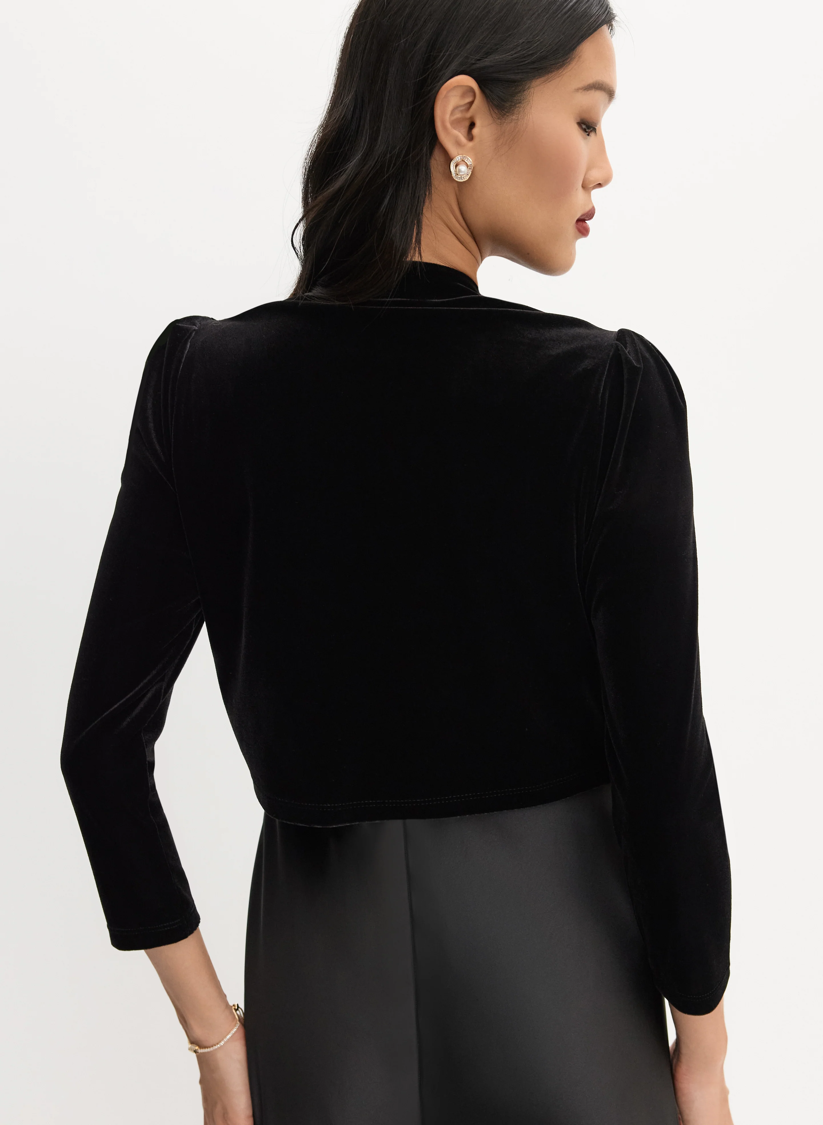 Open Velvet Bolero - Image 4