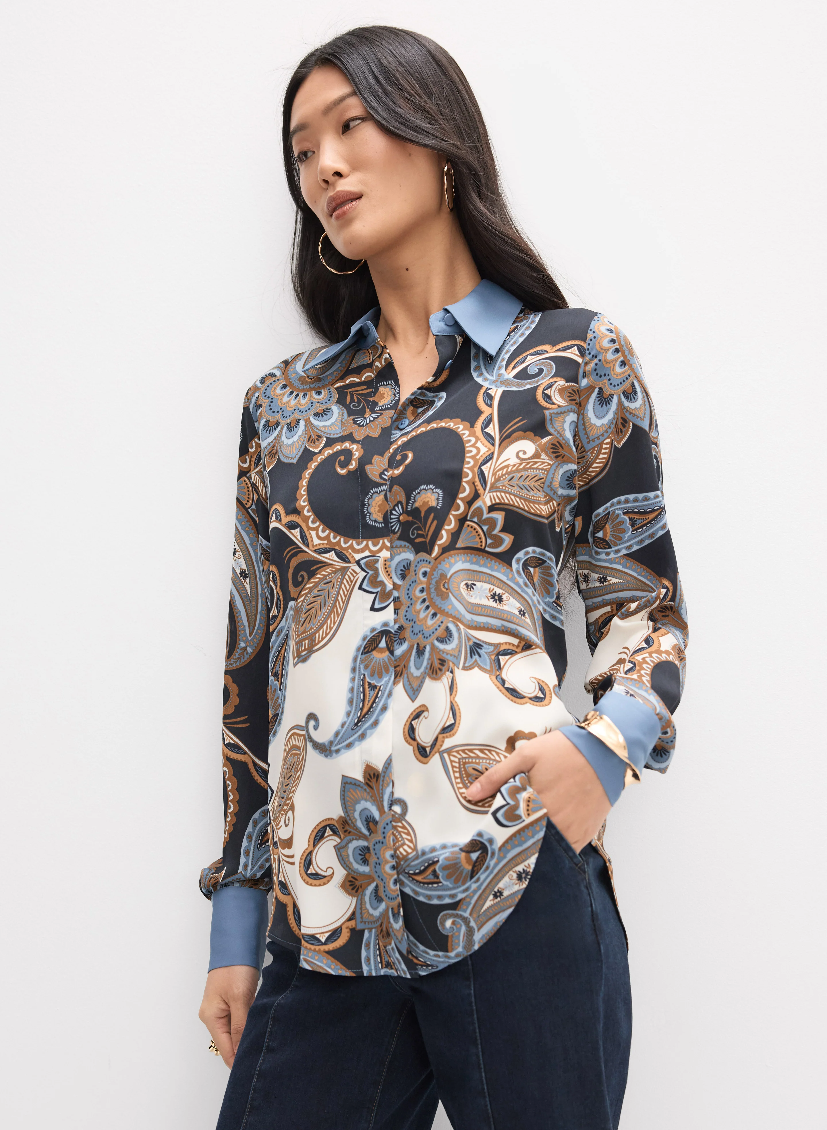 Paisley Print Blouse - Image 5