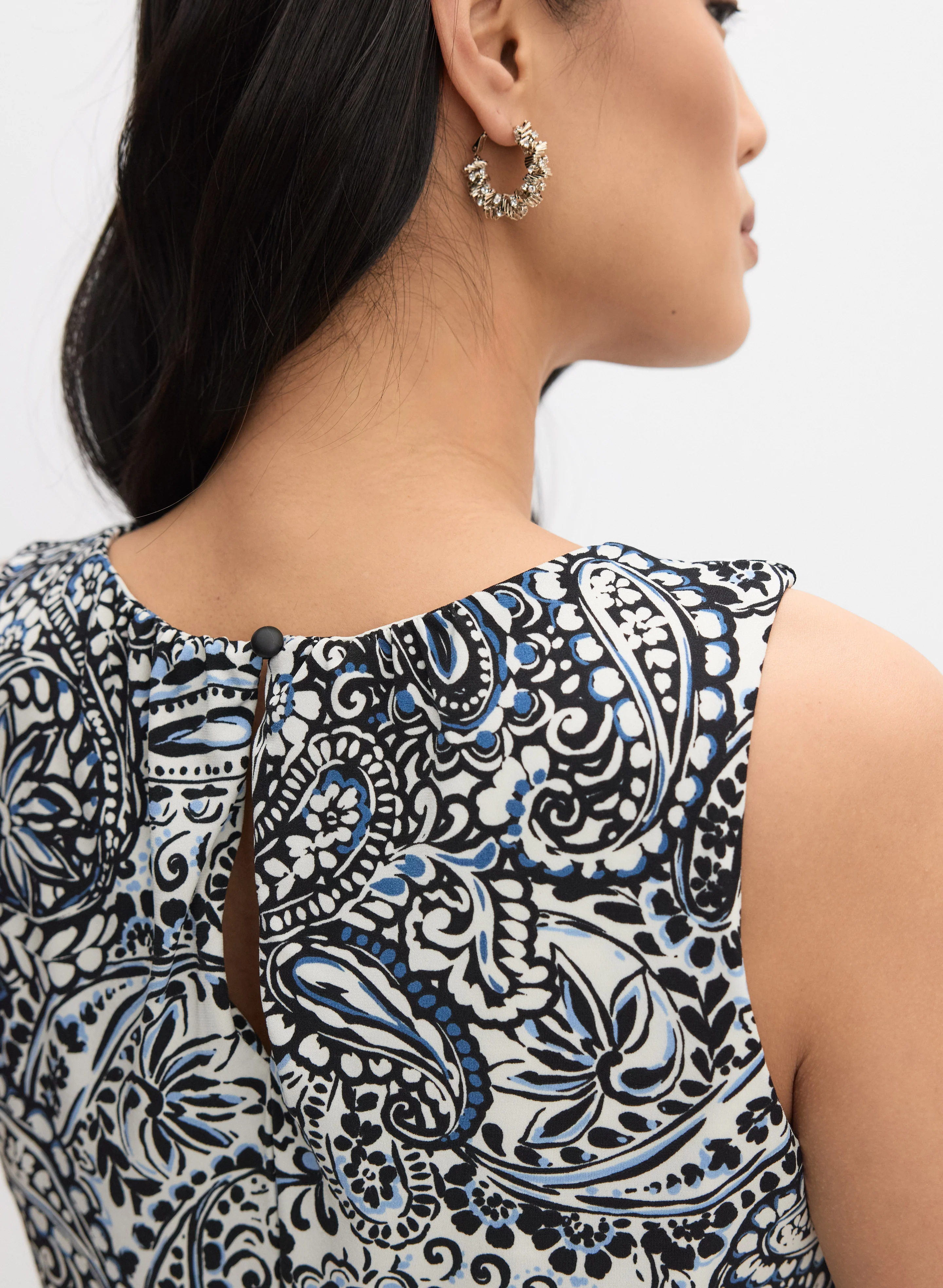 Paisley Print Top - Image 2