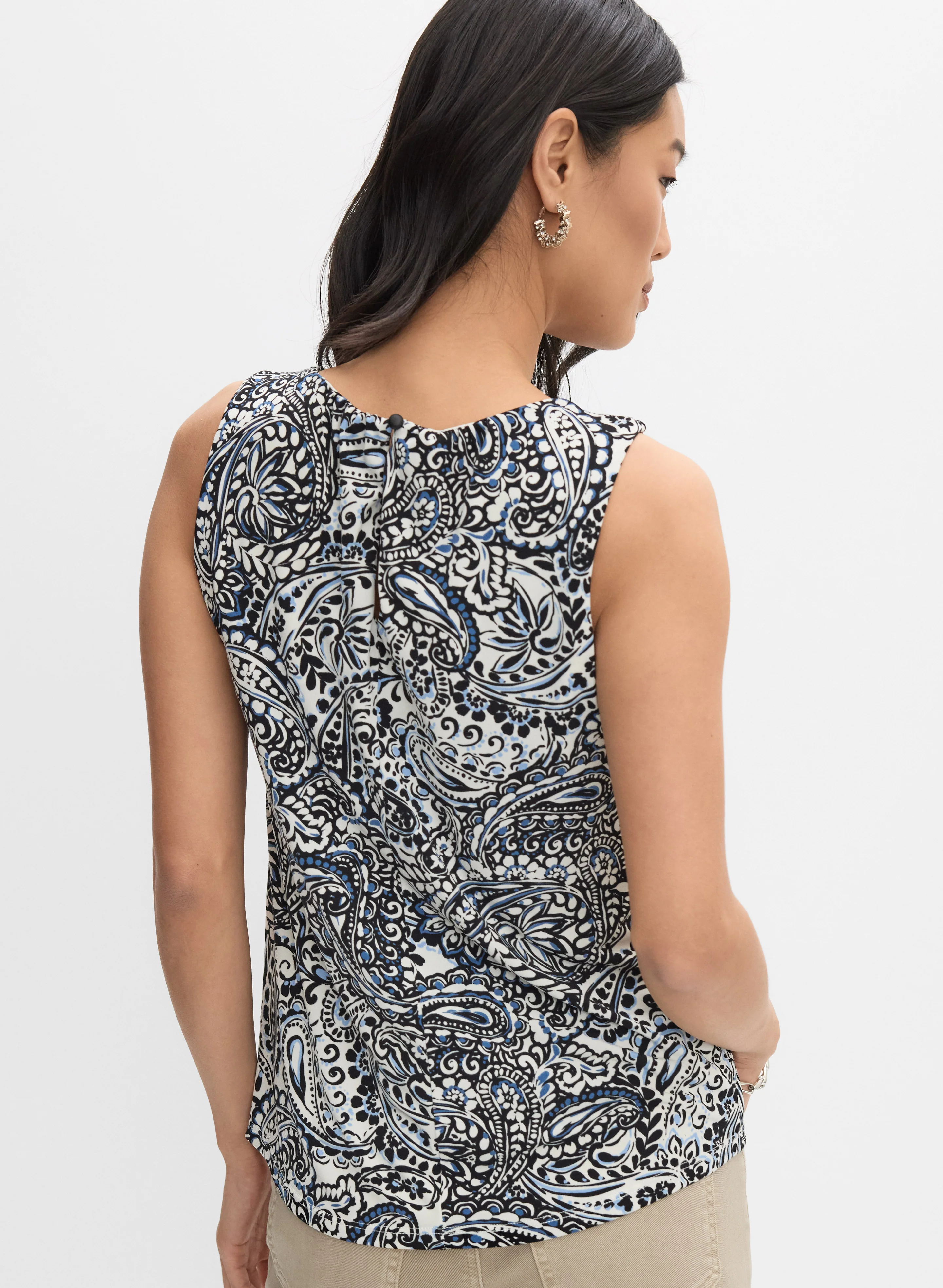Paisley Print Top - Image 4