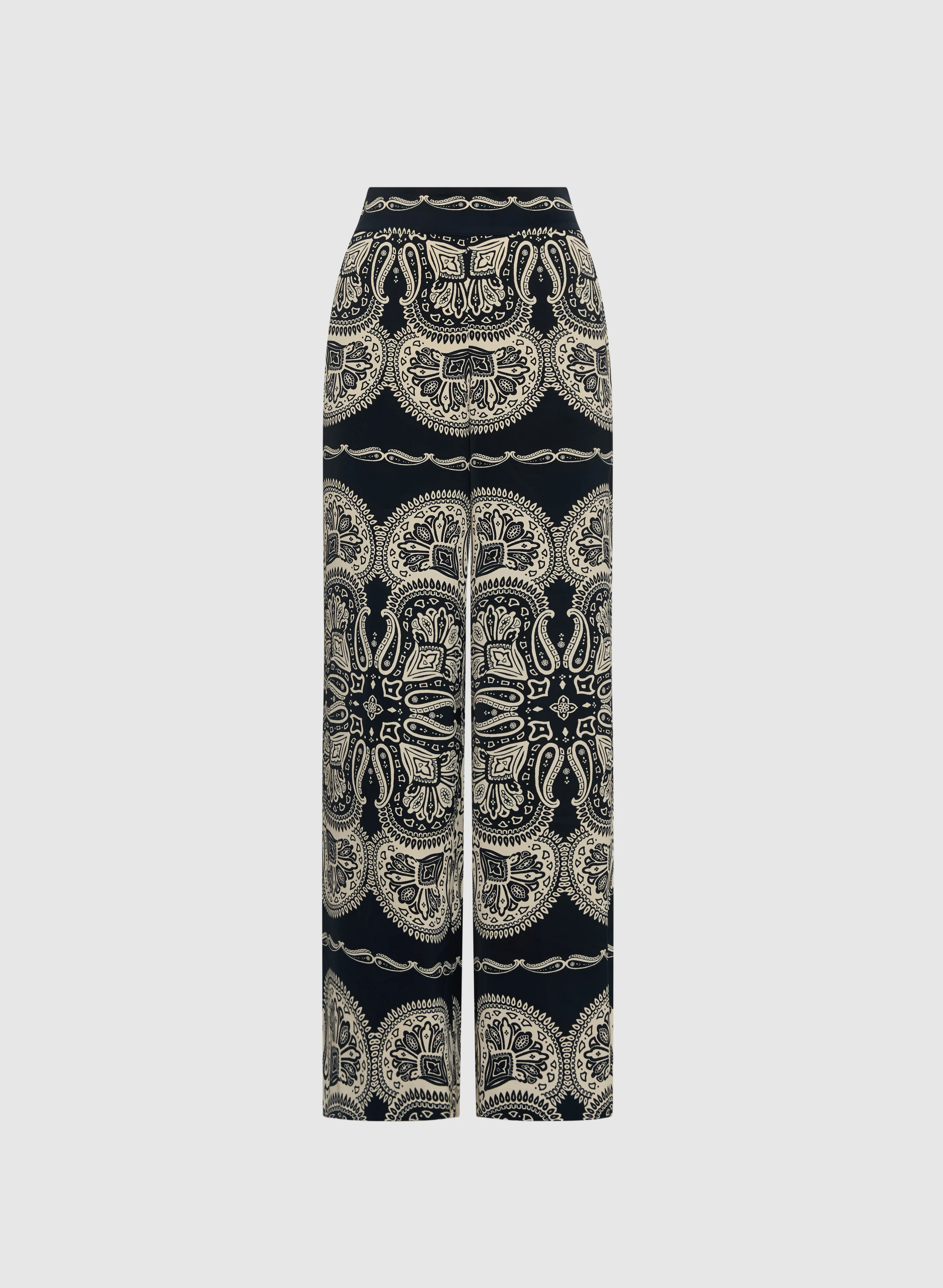 Paisley Wide-Leg Pants - Image 6