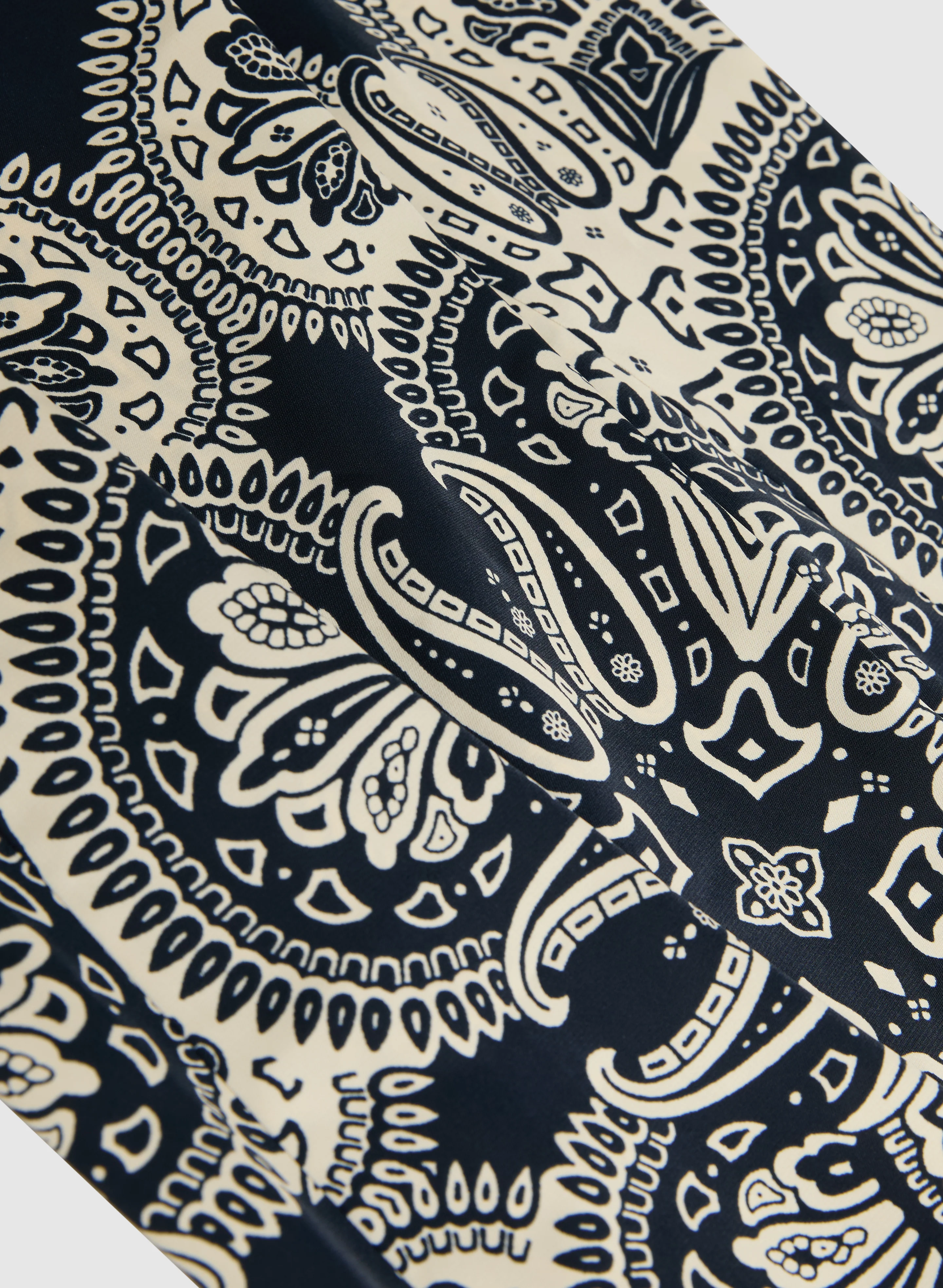 Paisley Wide-Leg Pants - Image 7