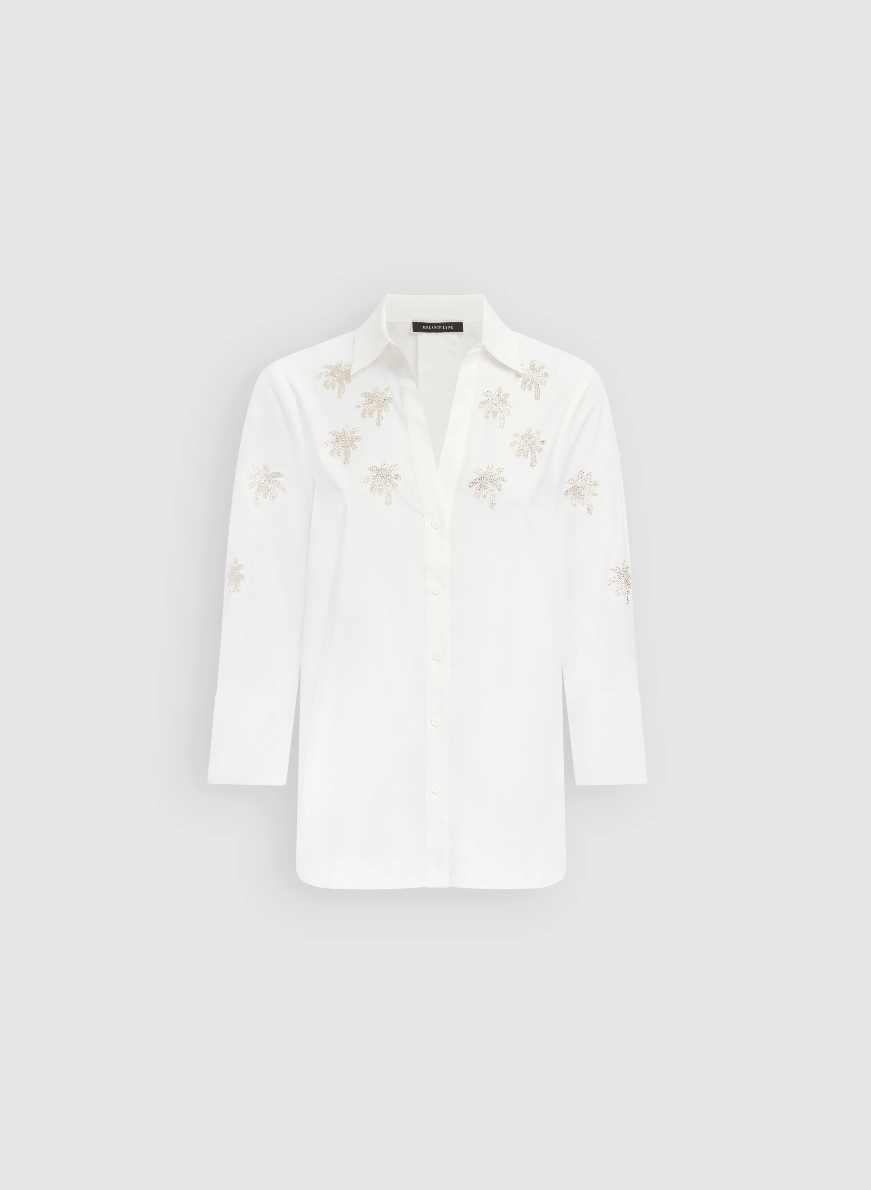 Palm Beaded Blouse - Image 5