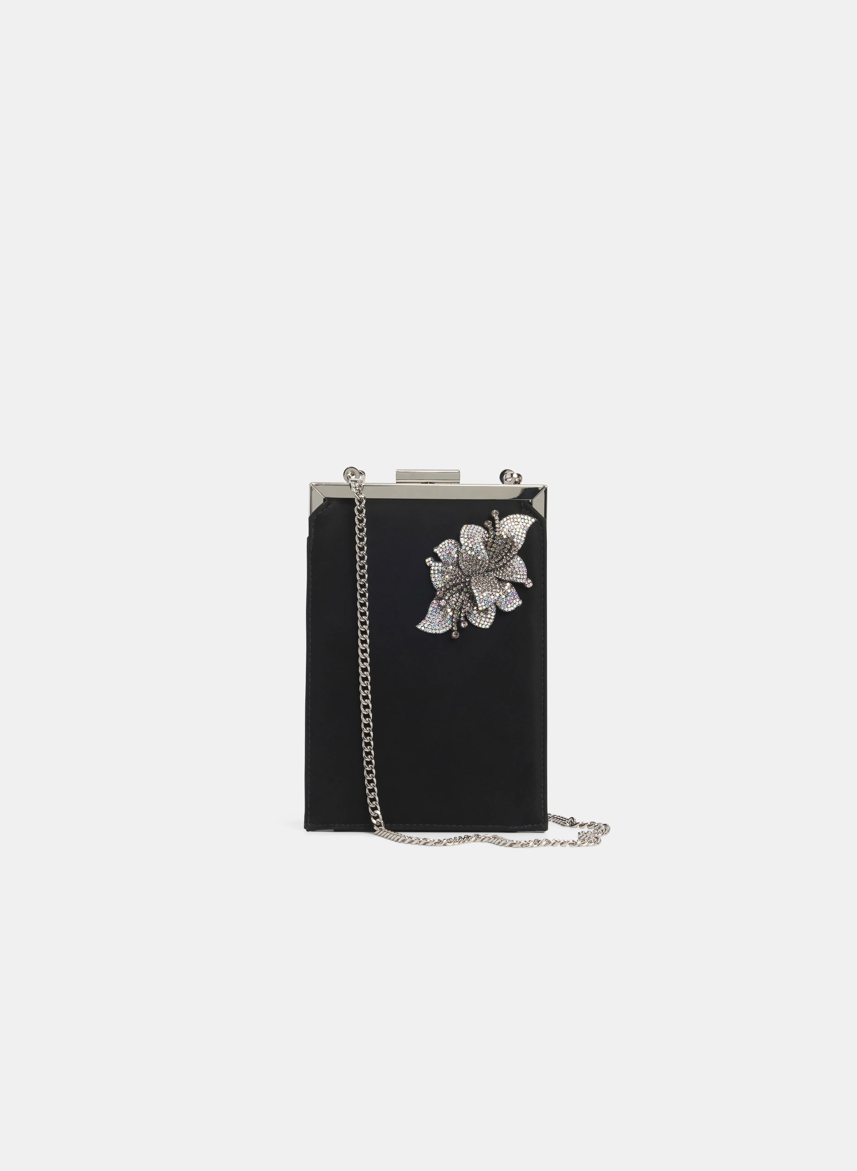 Pavé Floral Clutch