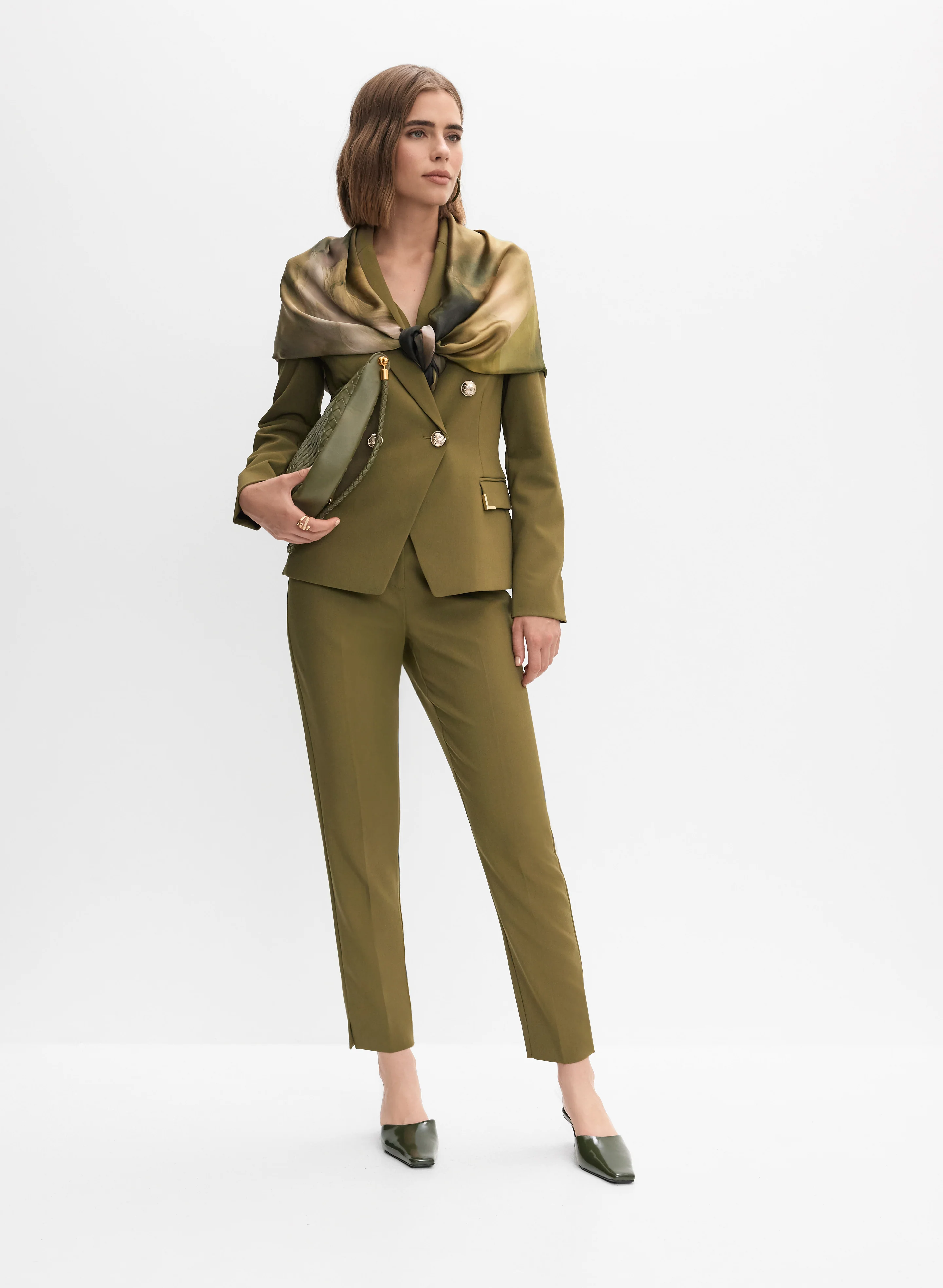 Peaked Lapel Blazer - Image 9