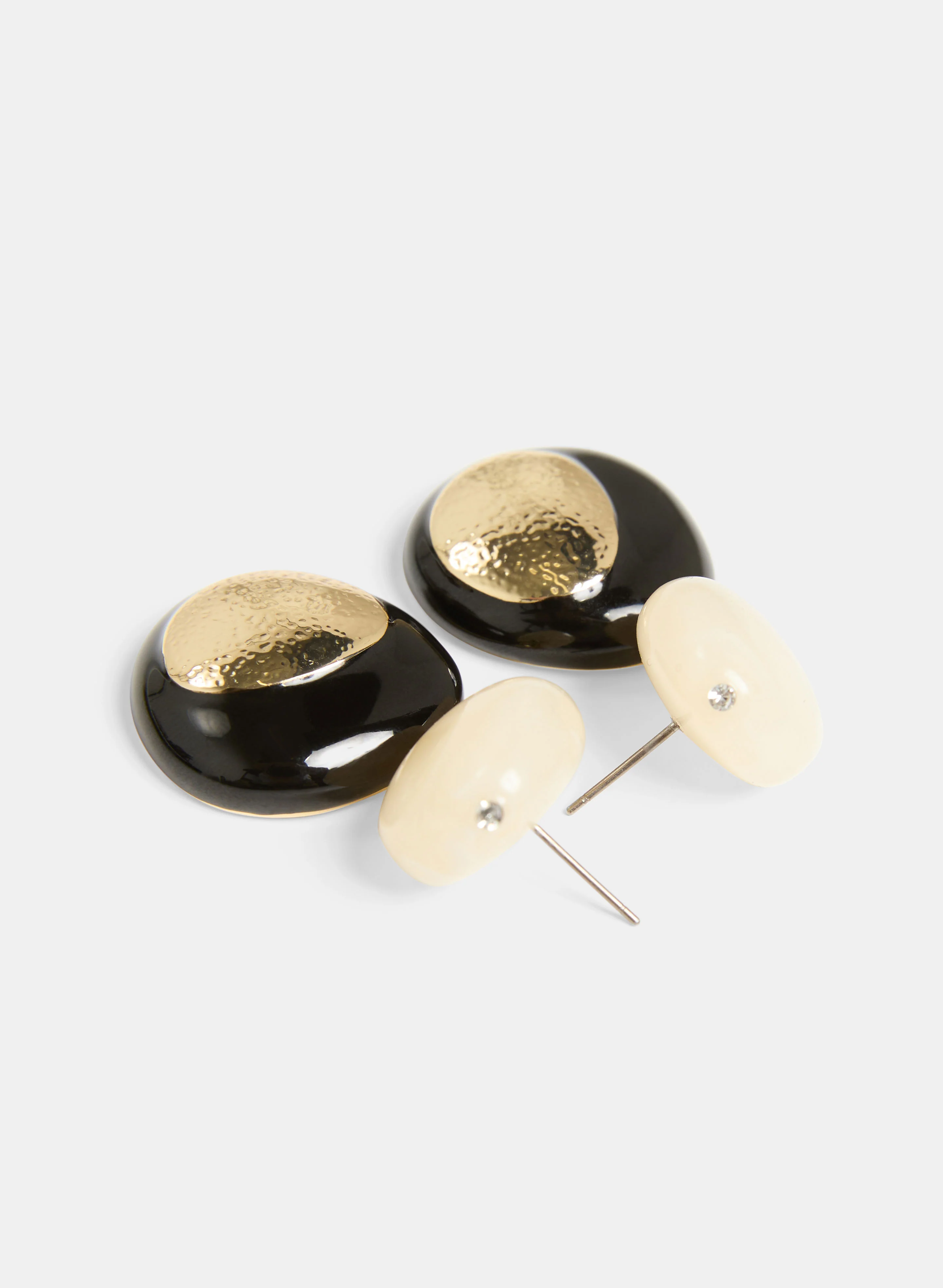 Pearl Base Drop Earrings - Image 2