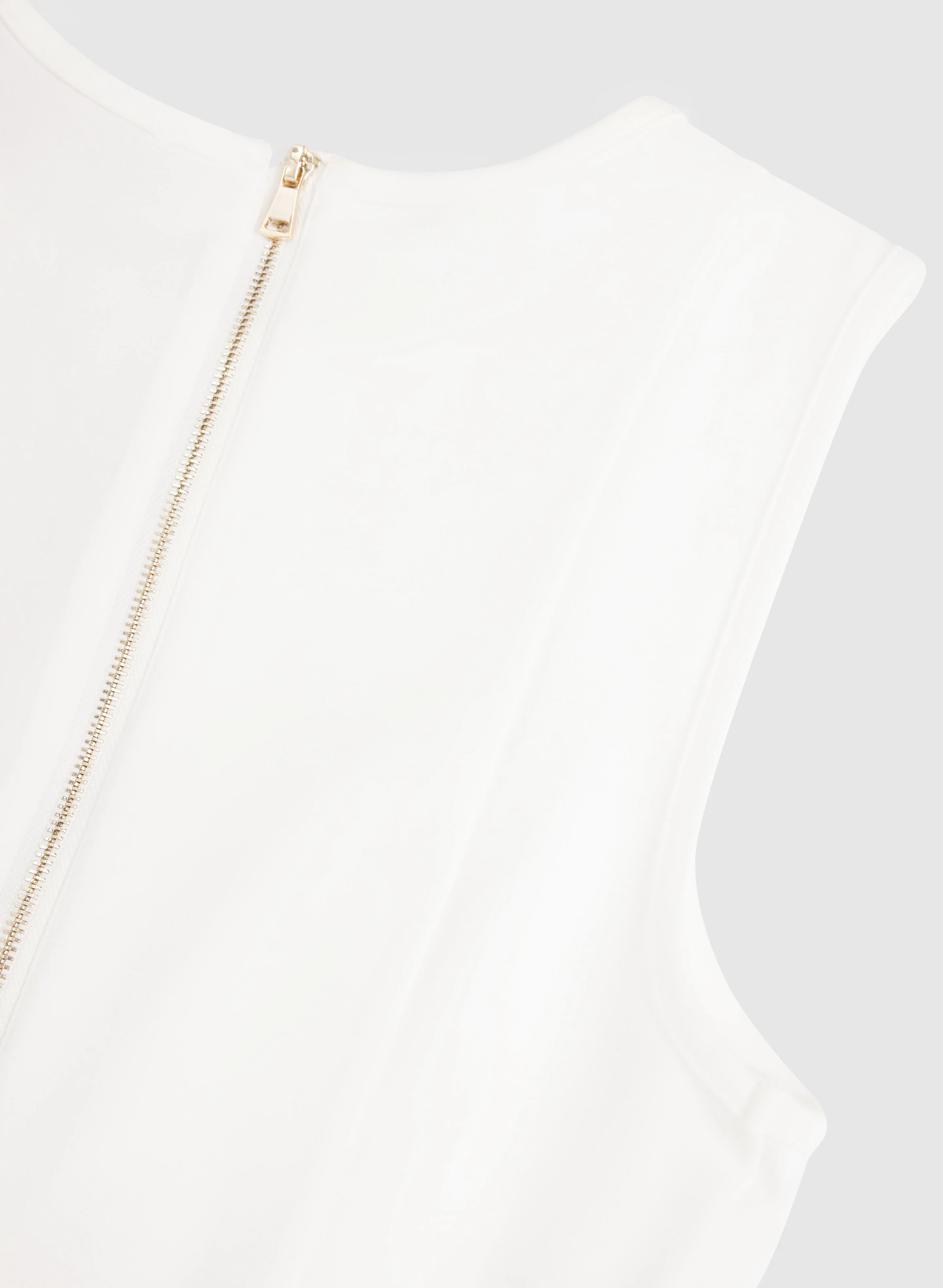 Peplum Ponte de Roma Top - Image 7