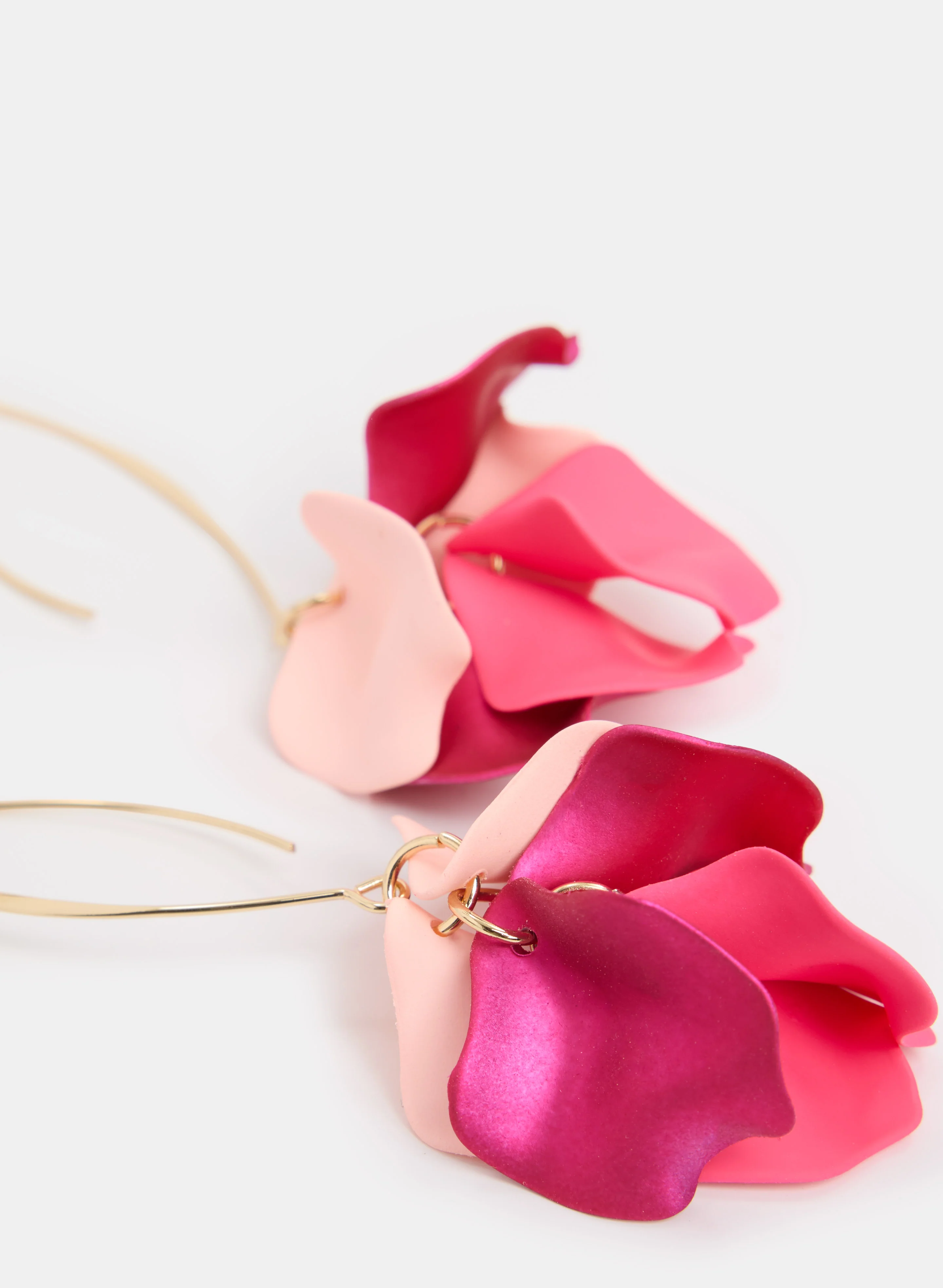 Petal Cluster Drop Earrings - Image 2